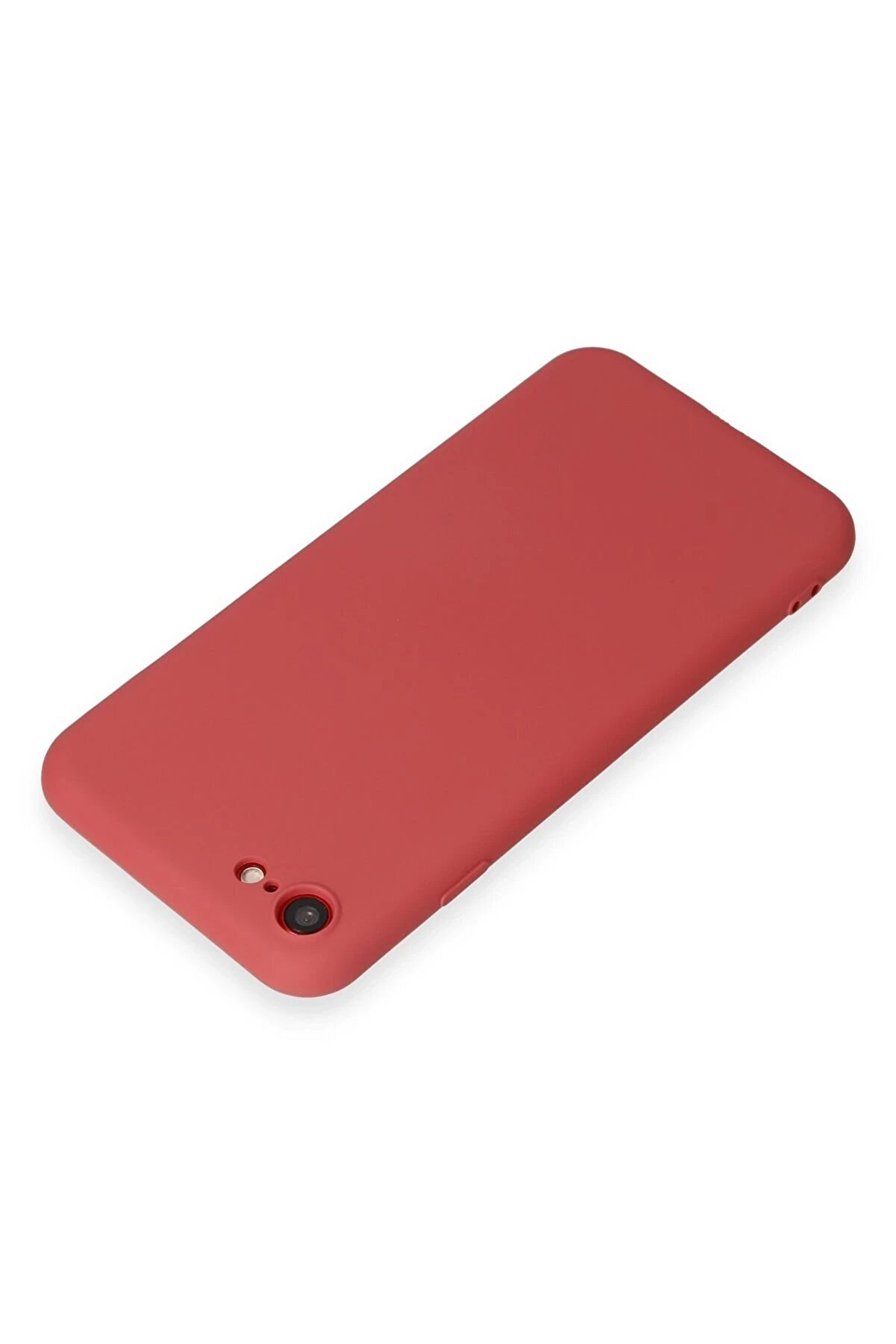 İphone 7 Kılıf Fi̇rst Si̇li̇kon - Ki̇remi̇t - Dropx9117-3849