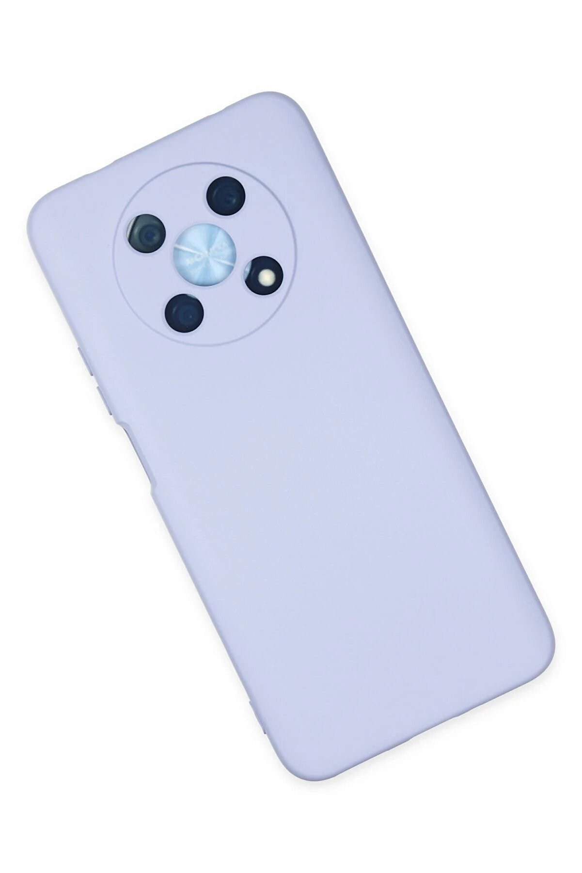 Huawei̇ Nova Y90 Kılıf Nano İ&ccedil;i̇ Kadi̇fe Si̇li̇kon - Li̇la - Dropx5825-4781