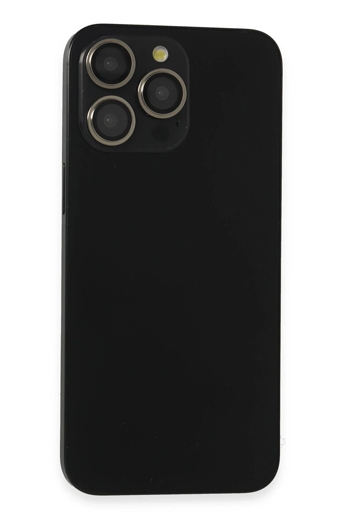 İphone 15 Pro Max Pvd Metal Kamera Lens - Gri̇ - Dropx8801-8806