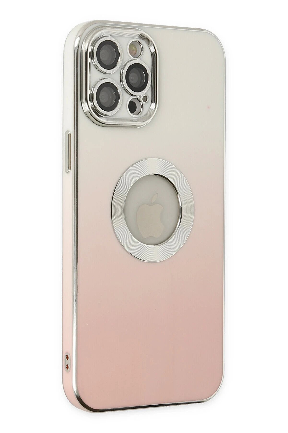 İphone 12 Pro Max Kılıf Best Si̇li̇kon - Pembe - Dropx5946-6075