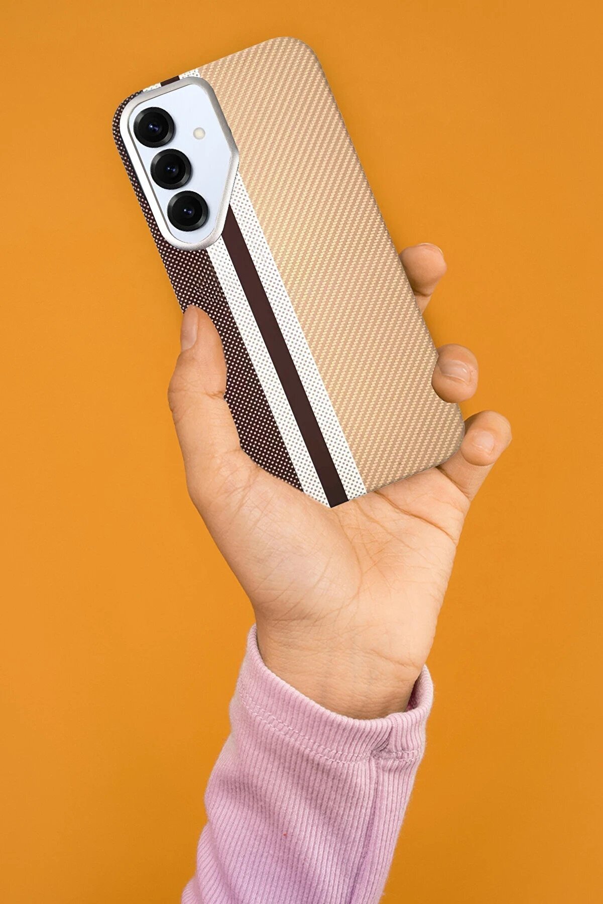 Samsung Galaxy S25 Besa Magsafe Kapak - Natural Grey - Dropx6410-3215