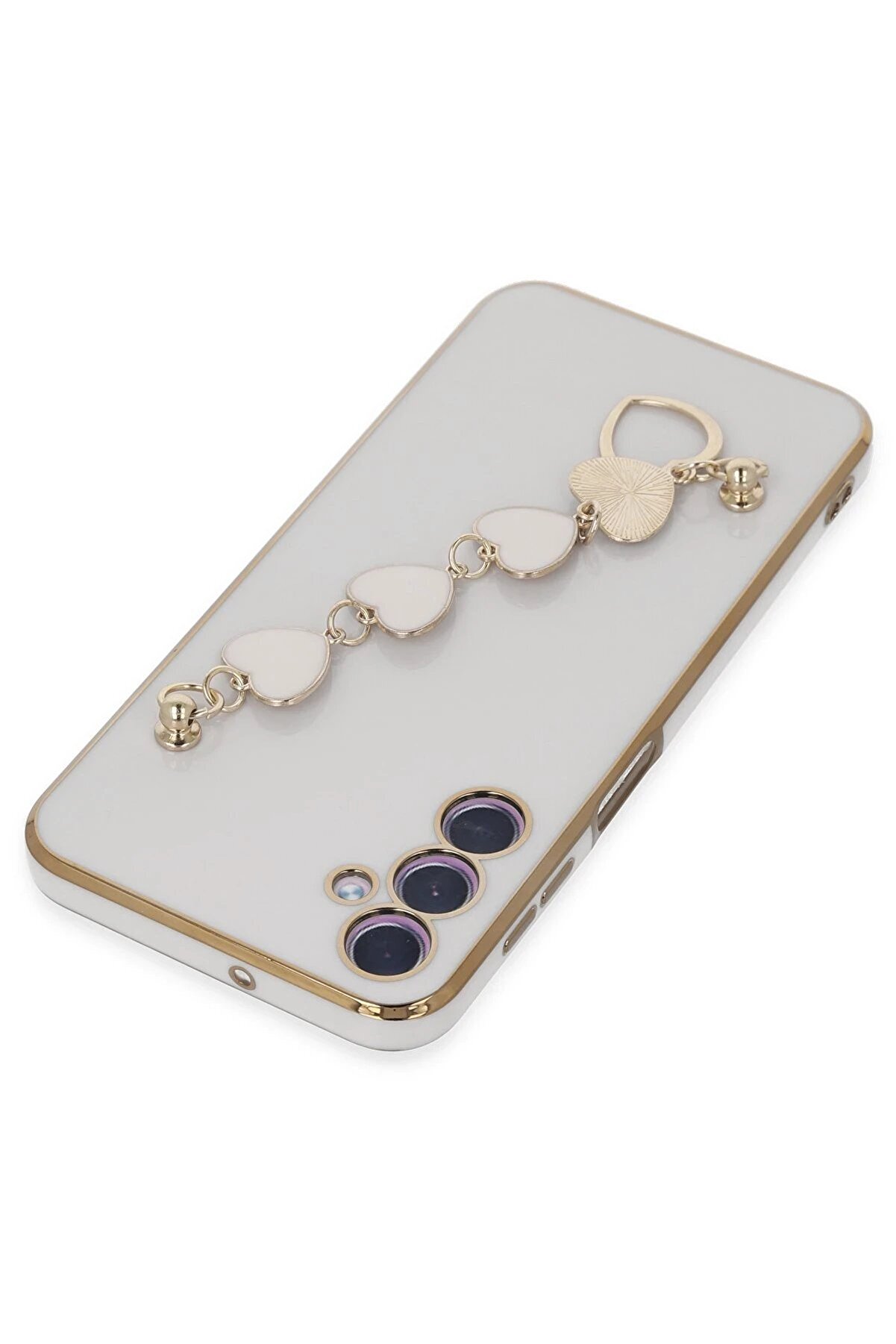 Samsung Galaxy A24 4G Kılıf Esi̇la Si̇li̇kon - Beyaz - Dropx7791-8691