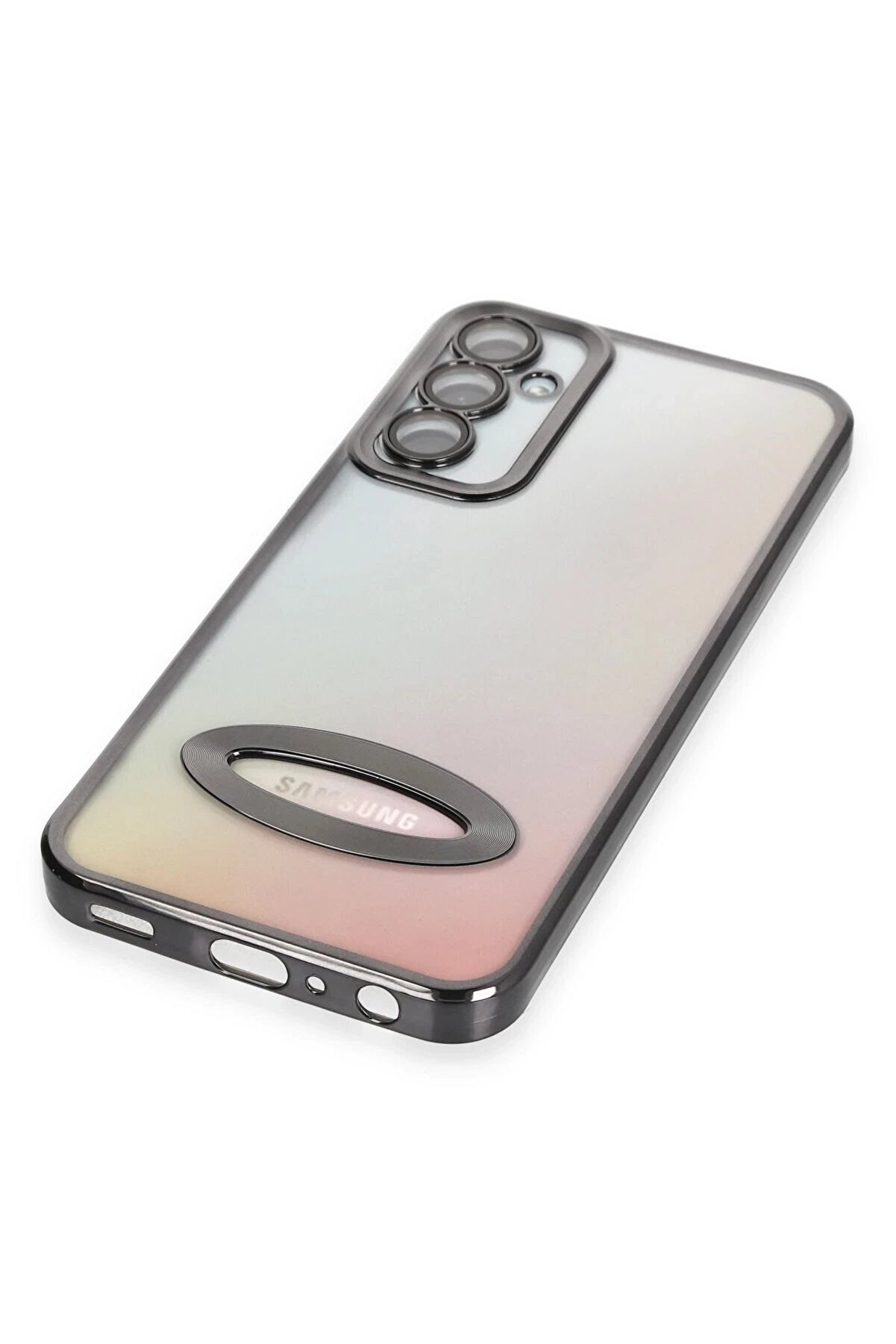 Samsung Galaxy A14 4G Kılıf Slot Si̇li̇kon - Si̇yah - Dropx8163-9101