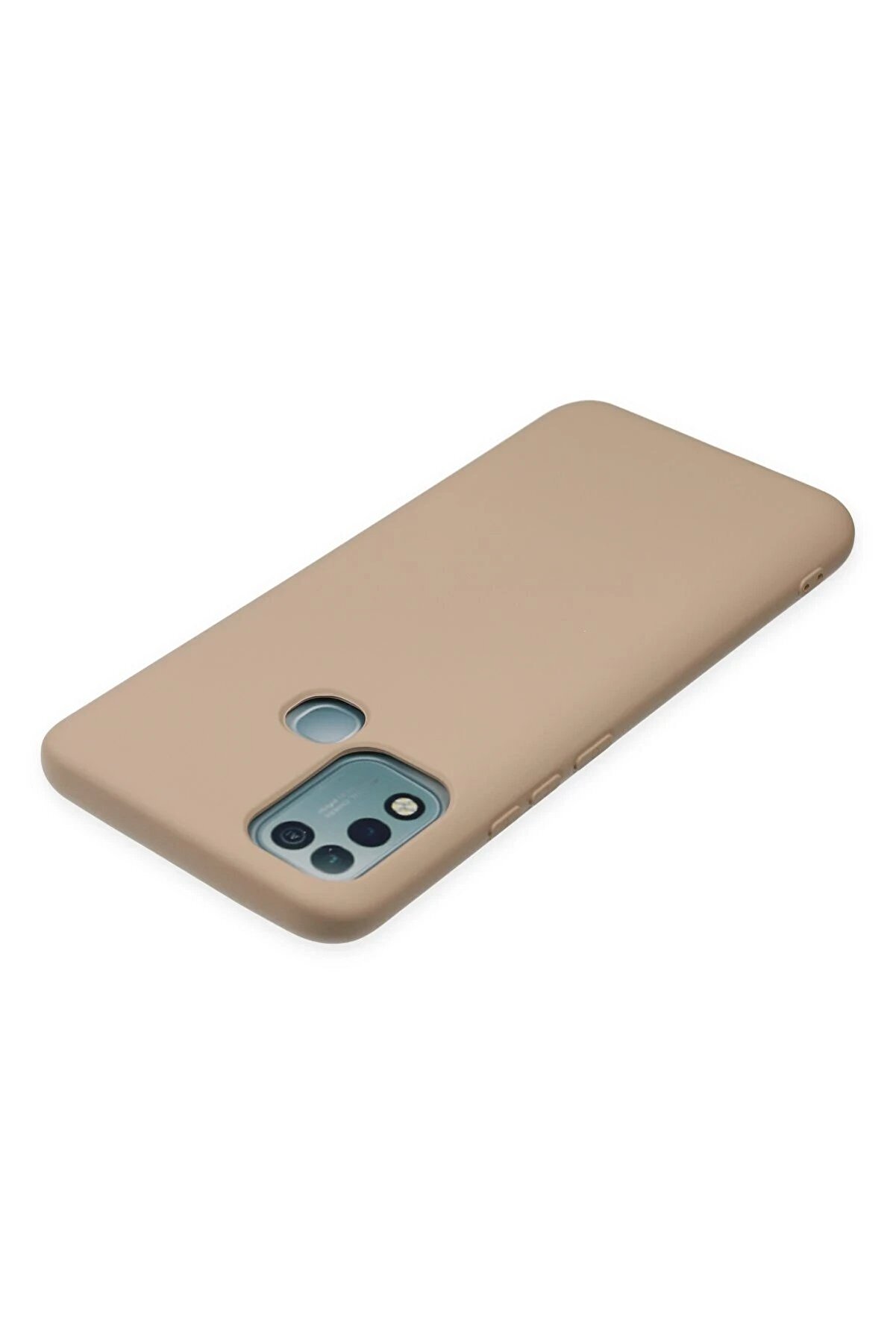 İnfi̇ni̇x Hot 10 Play Kılıf Nano İçi̇ Kadi̇fe Si̇li̇kon - Pudra - Dropx8566-1693