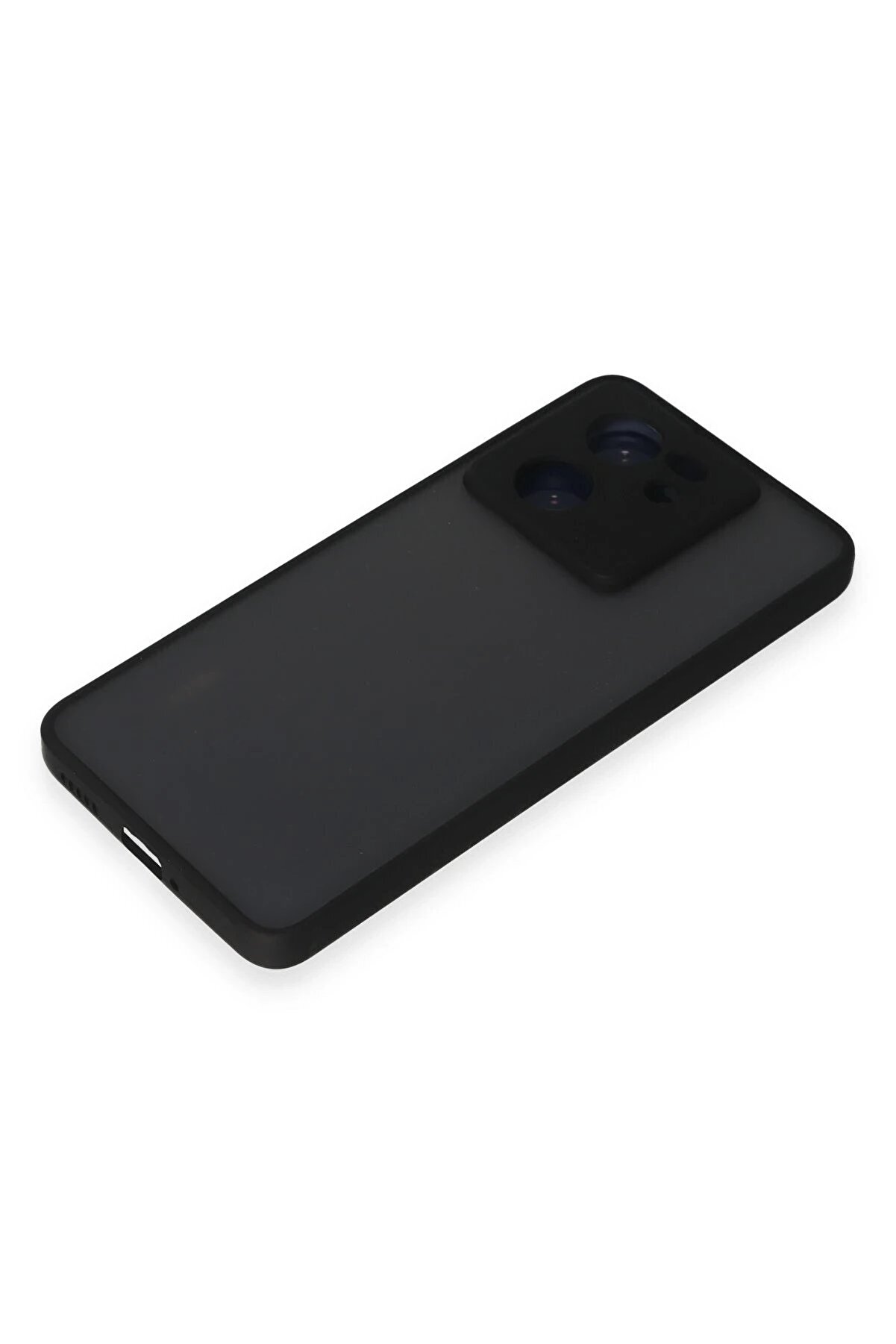 Xi̇aomi̇ Mi̇ 13T Pro Kılıf Montreal Si̇li̇kon Kapak - Si̇yah - Dropx3242-8280
