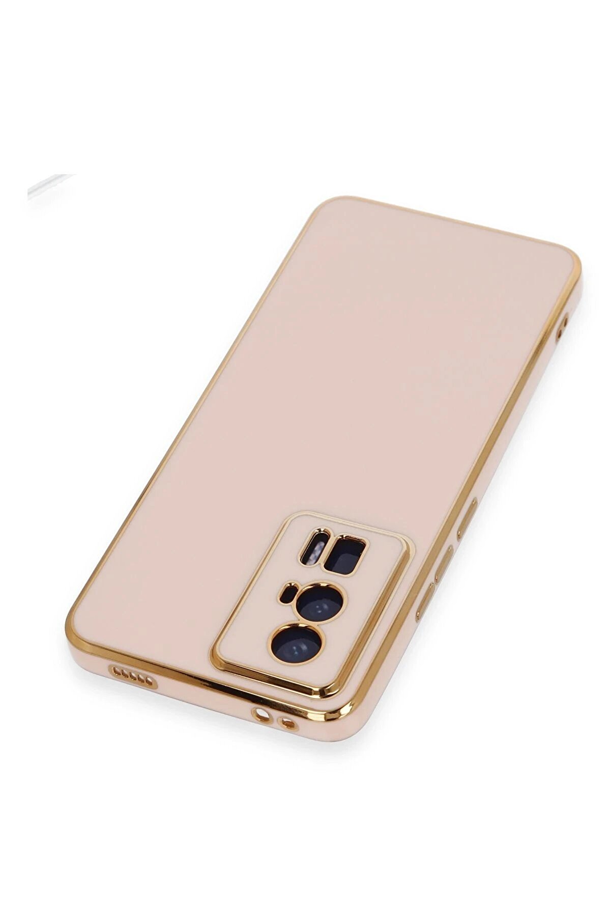 Xi̇aomi̇ Poco F5 Pro Kılıf Volet Si̇li̇kon - Pembe - Dropx1981-1438