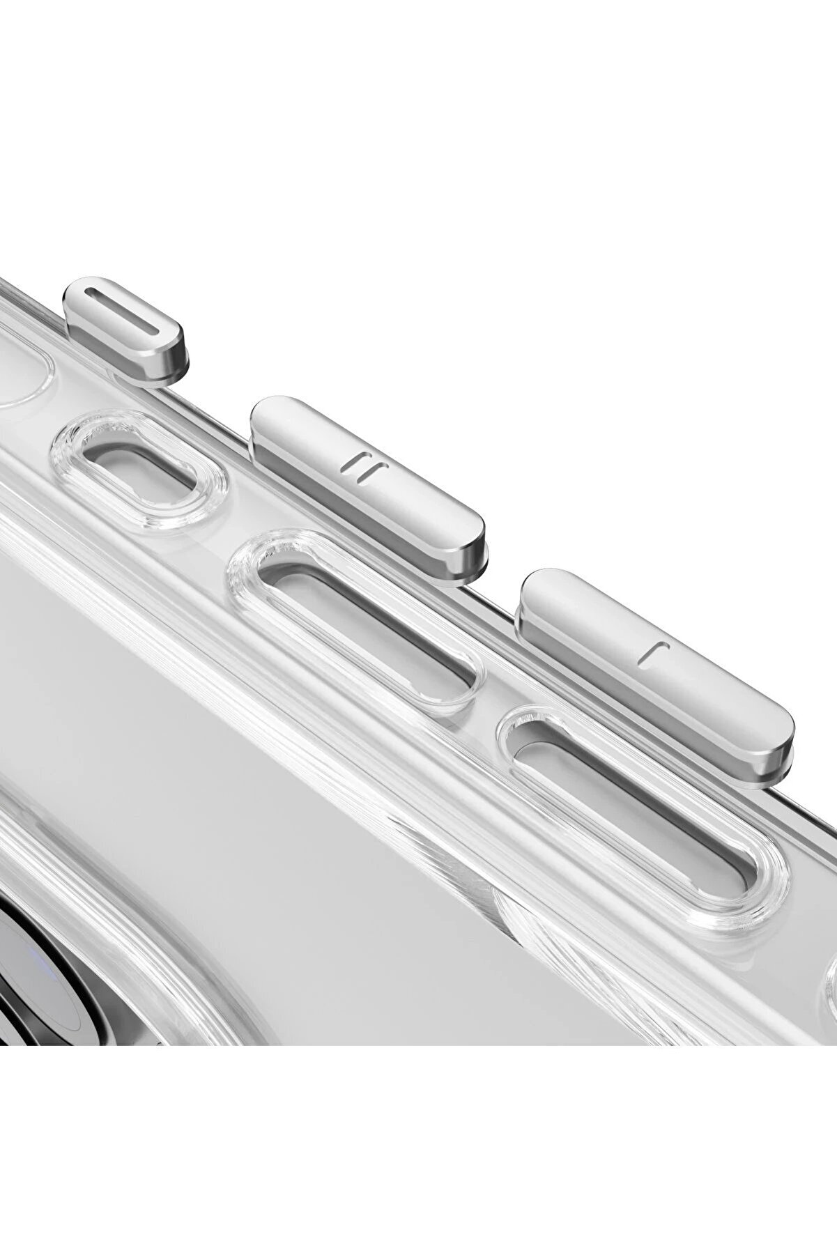 İphone 16 Pro Gleam Pc Sert Magsafe Kılıf - Şeffaf - Dropx6919-5144