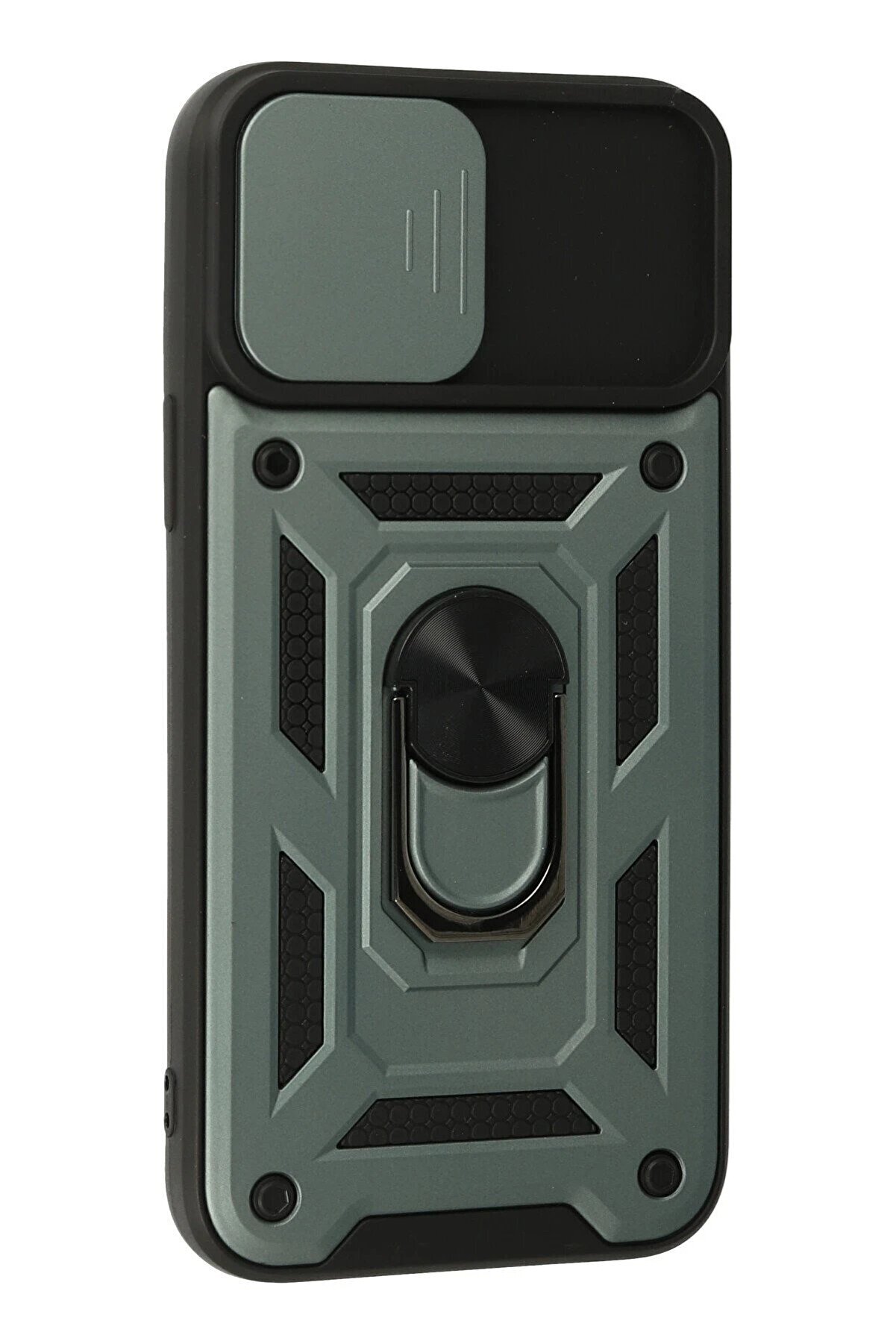 İphone 13 Pro Max Kılıf Pars Lens Y&uuml;z&uuml;kl&uuml; Si̇li̇kon - Yeşi̇l - Dropx8507-2264