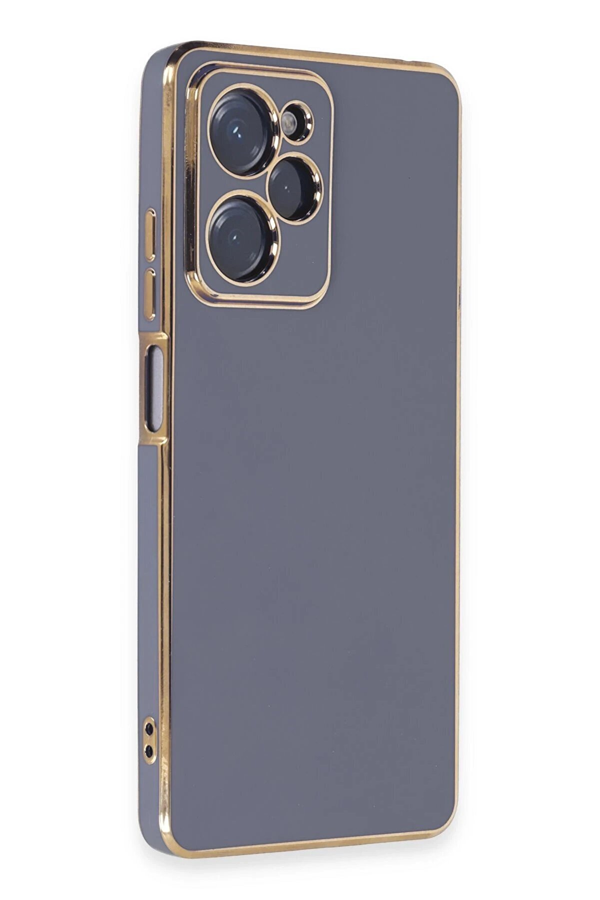 Xi̇aomi̇ Poco X5 Pro 5G Kılıf Volet Si̇li̇kon - Mavi̇ - Dropx5195-6730