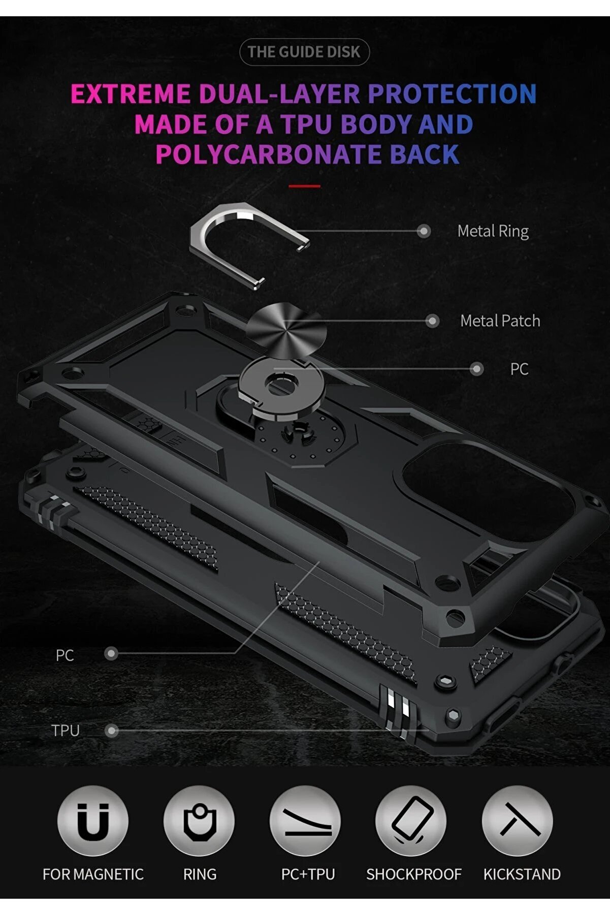 Xi̇aomi̇ Poco F3 Kılıf Sofya Y&uuml;z&uuml;kl&uuml; Si̇li̇kon Kapak - Si̇yah - Dropx7405-7909