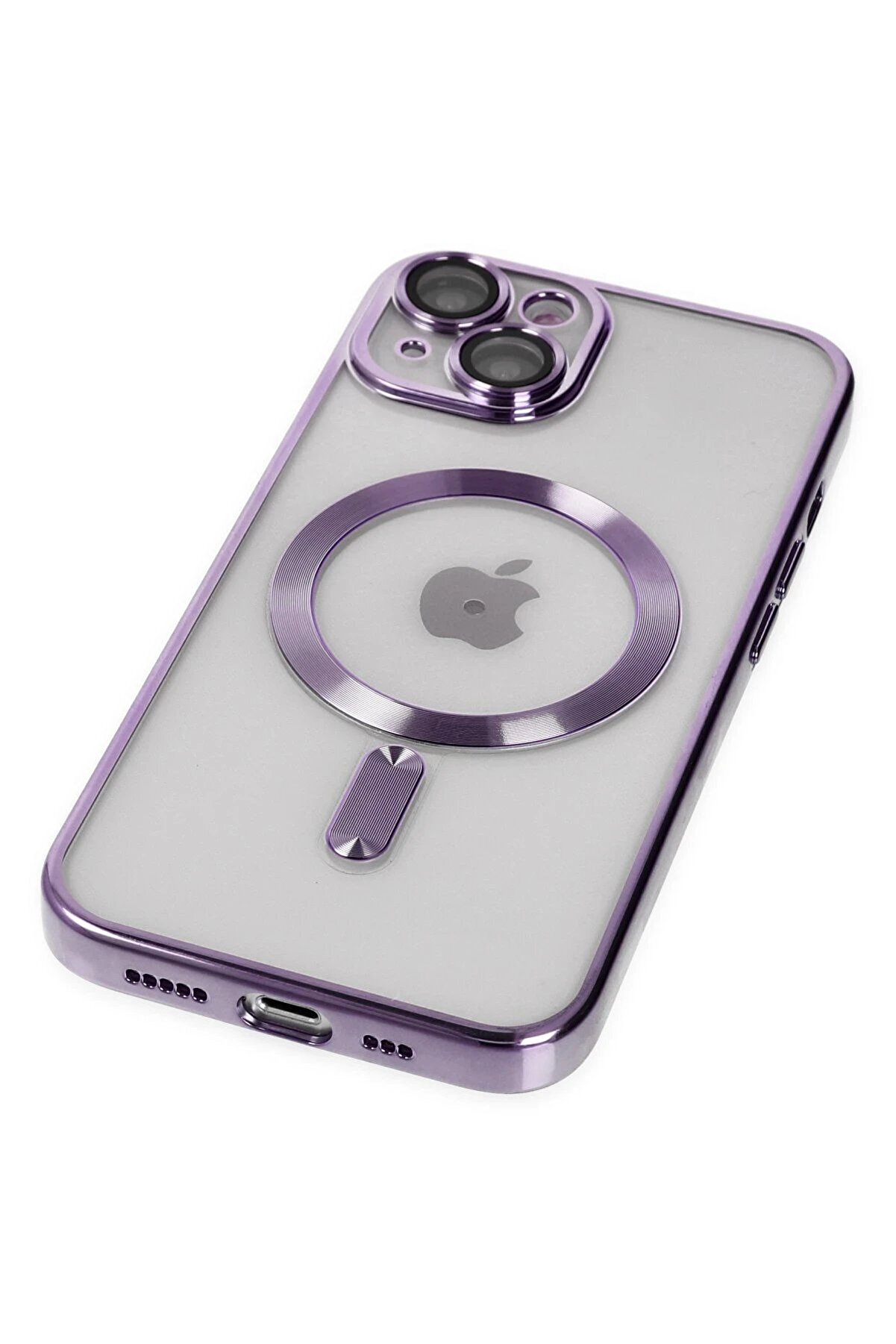 İphone 14 Kılıf Kross Magneti̇csafe Kapak - Mor - Dropx2843-8200