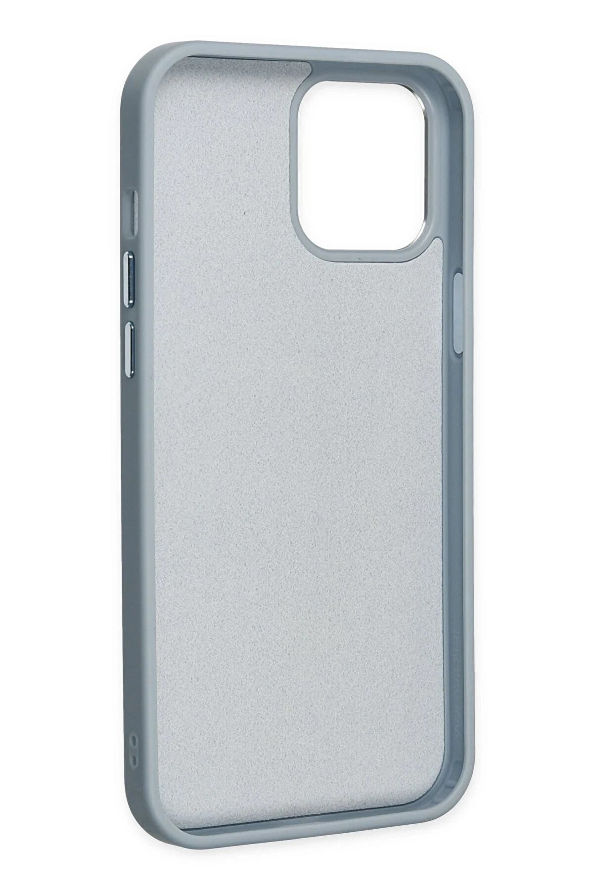 İphone 12 Pro Max Kılıf Asya Deri̇ Si̇li̇kon - Si̇erra Blue - Dropx2259-5652