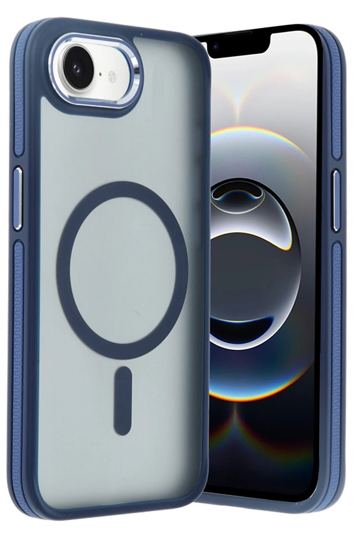 İphone 16E Wi̇nner Magsafe Kapak - Laci̇vert - Dropx3592-3058