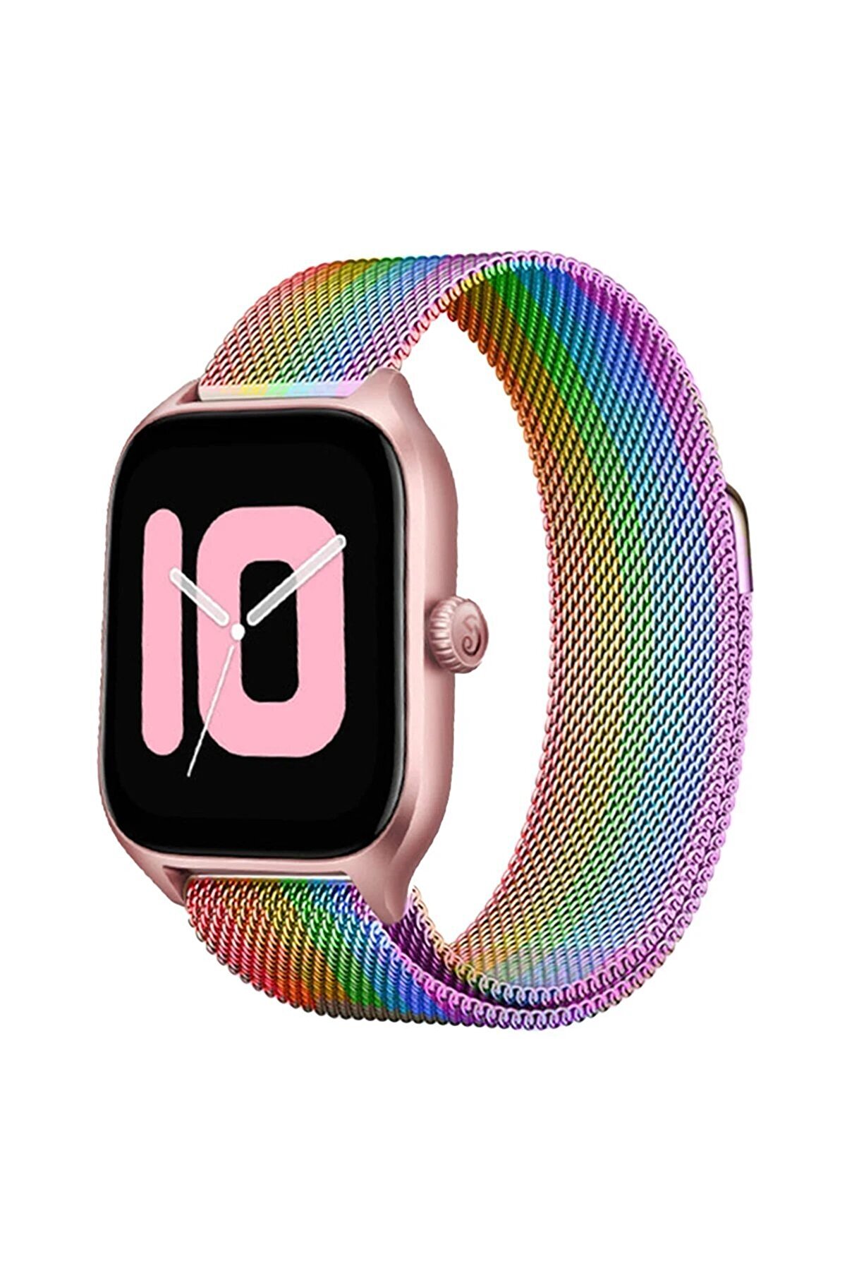 CepteToptan Watch 20mm Metal Mıknatıslı Kordon - Gökkuşağı - DROPX2763-3240