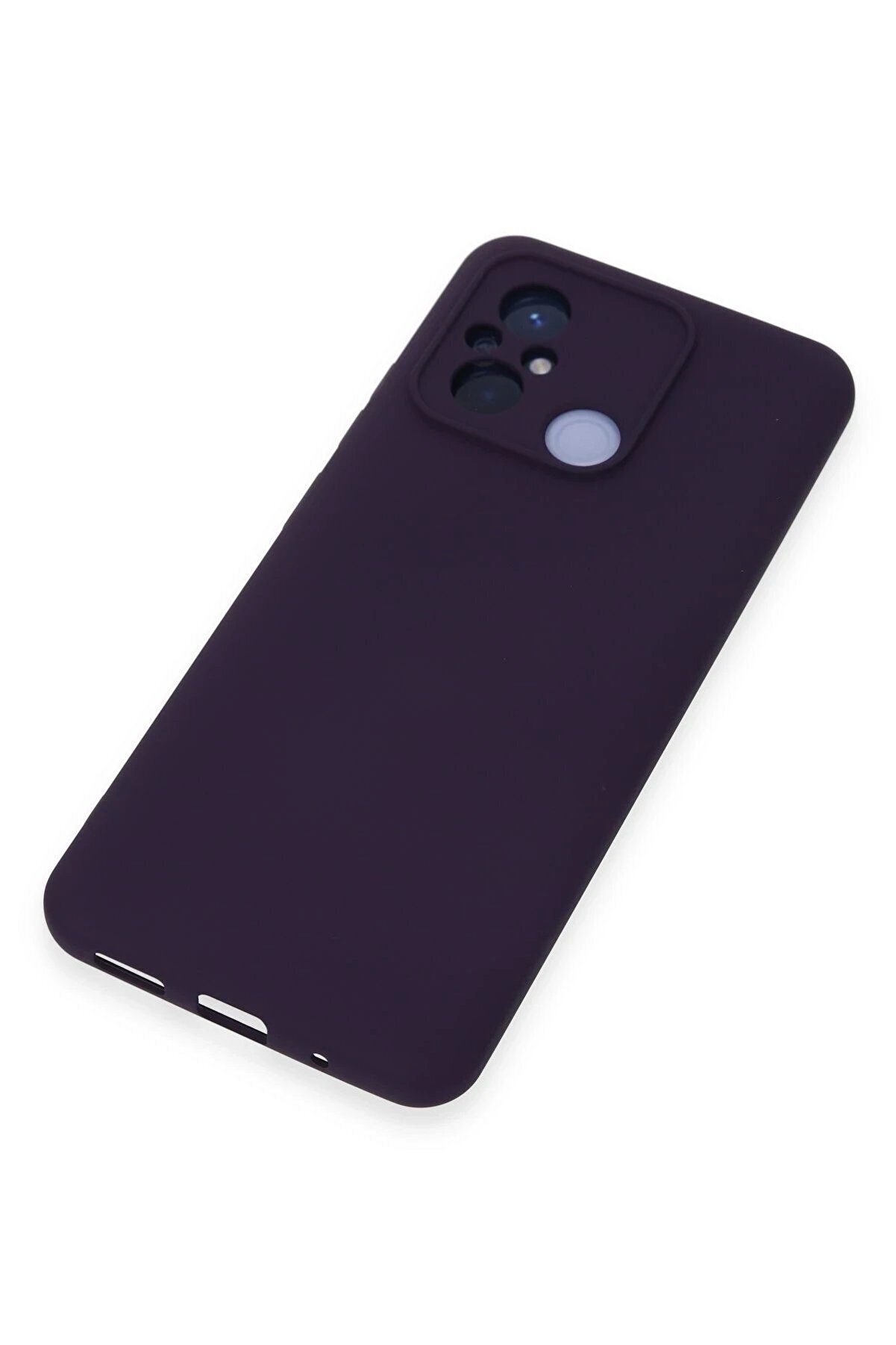 Xi̇aomi̇ Redmi̇ 12C Kılıf Nano İçi̇ Kadi̇fe Si̇li̇kon - Mor - Dropx9056-7885