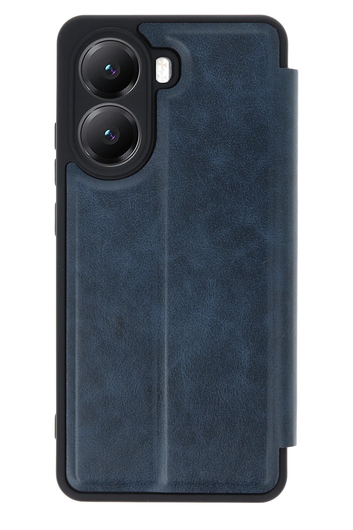 Xi̇aomi̇ Poco X7 Pro Kılıf Fli̇p Cover - Laci̇vert - Dropx2063-8150