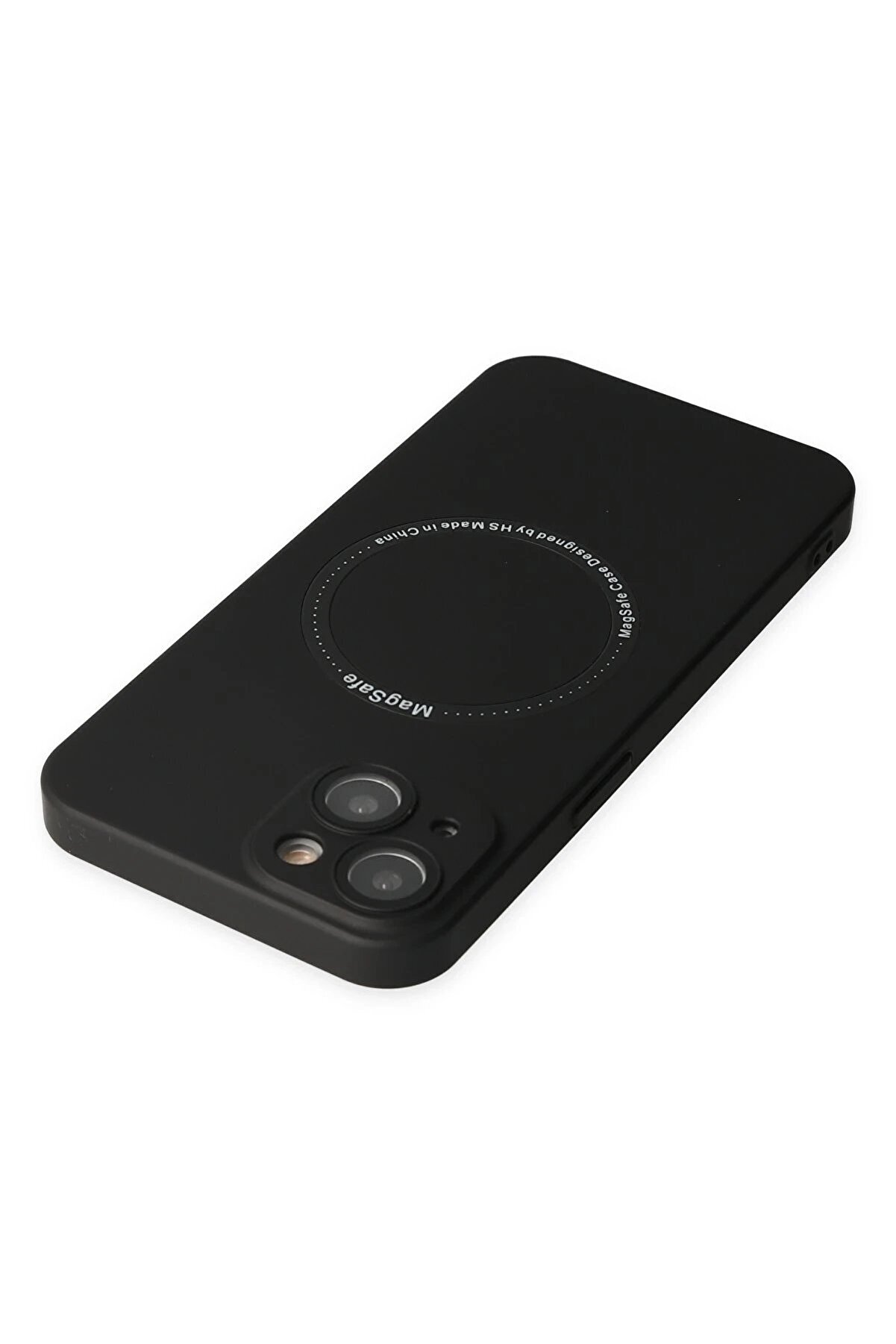 İphone 14 Plus Kılıf Jack Magneti̇csafe Lens Si̇li̇kon - Si̇yah - Dropx2110-2509