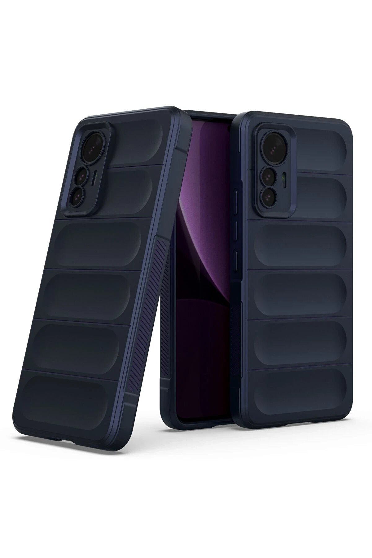 Xi̇aomi̇ Mi̇ 12 Li̇te Kılıf Opti̇mum Si̇li̇kon - Laci̇vert - Dropx7742-2040