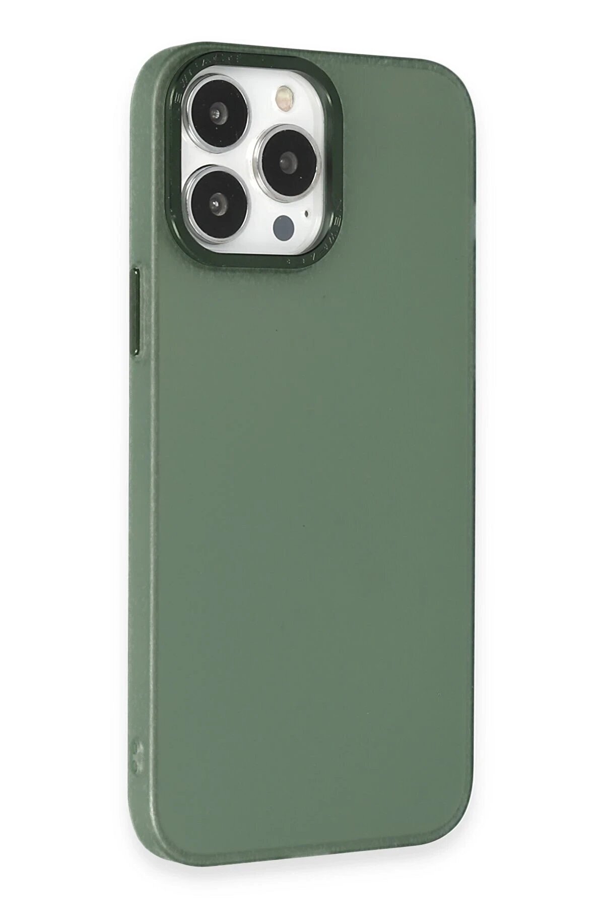 İphone 13 Pro Max Kılıf Modos Metal Kapak - Koyu Yeşi̇l - Dropx8845-9356