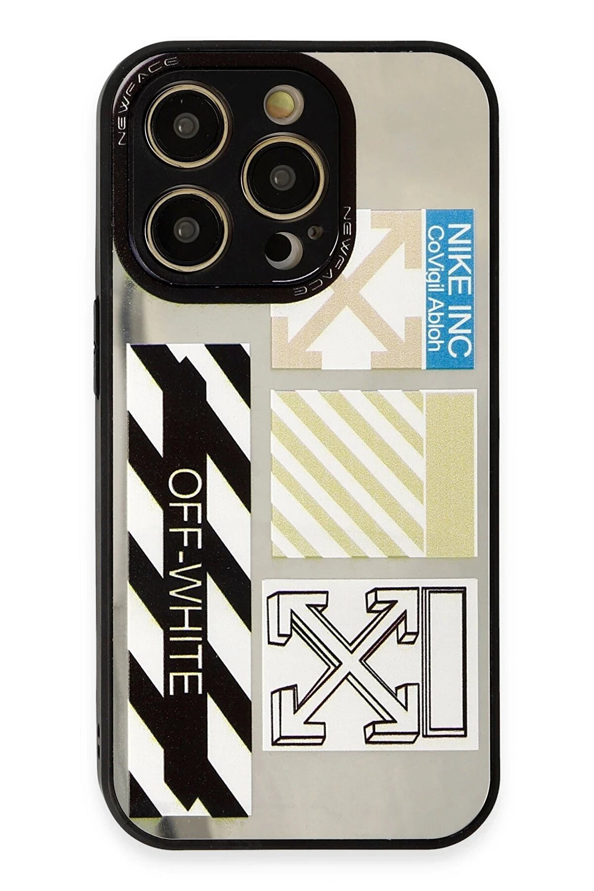 Newface İphone 12 Pro Max Kılıf Mi̇rror Desenli̇ Kapak - Mi̇rror - 6