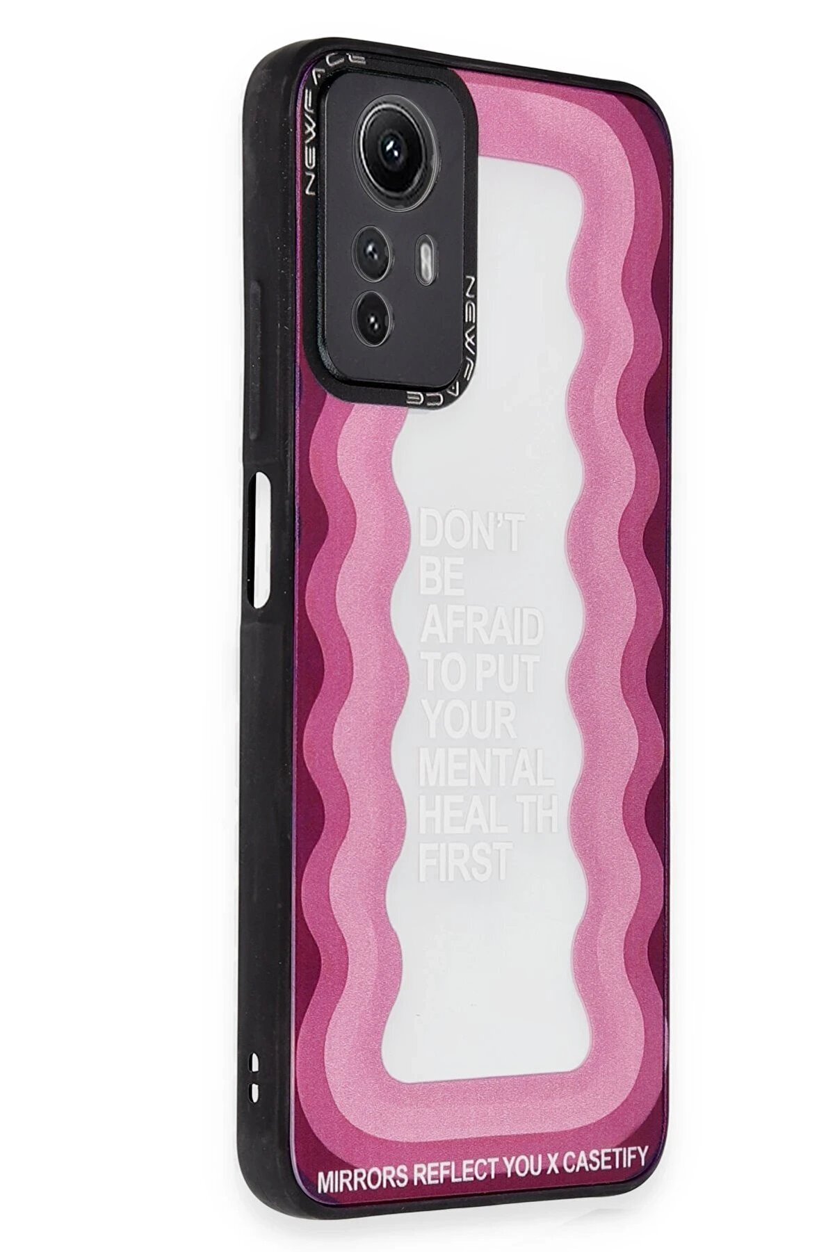 CepteToptan Newface Xiaomi Redmi Note 12 Pro 5G Kılıf Mirror Desenli Kapak - Mirror - 11