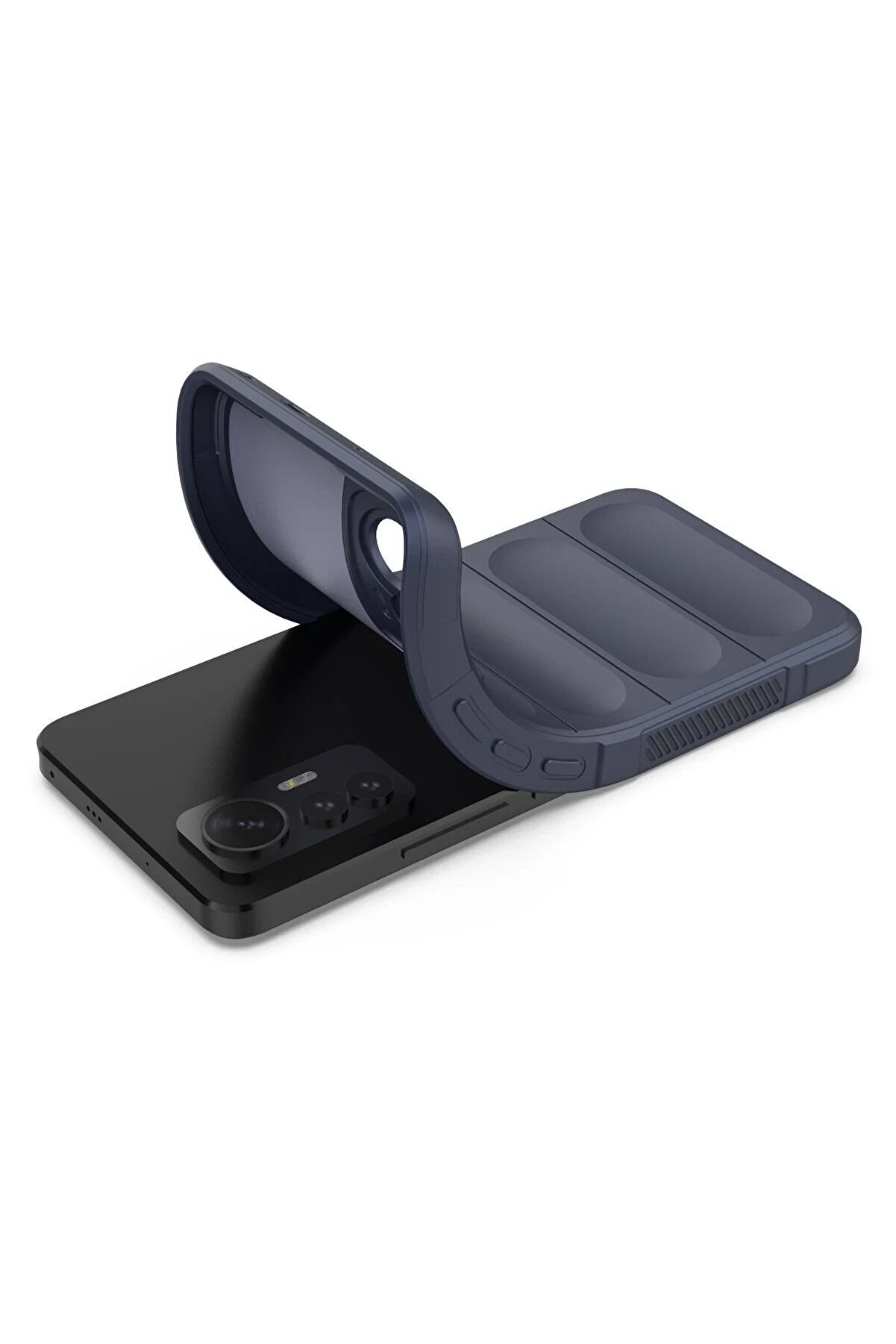 Xi̇aomi̇ Mi̇ 12 Li̇te Kılıf Opti̇mum Si̇li̇kon - Laci̇vert - Dropx7742-2040