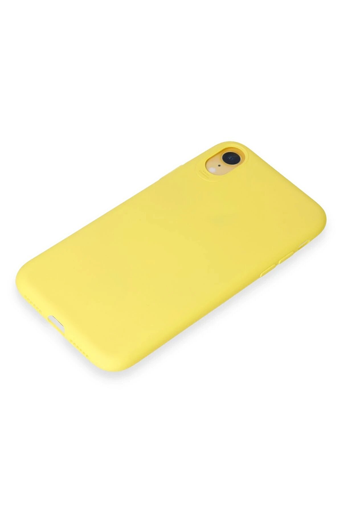 İphone Xr Kılıf Fi̇rst Si̇li̇kon - Sarı - Dropx2129-2283