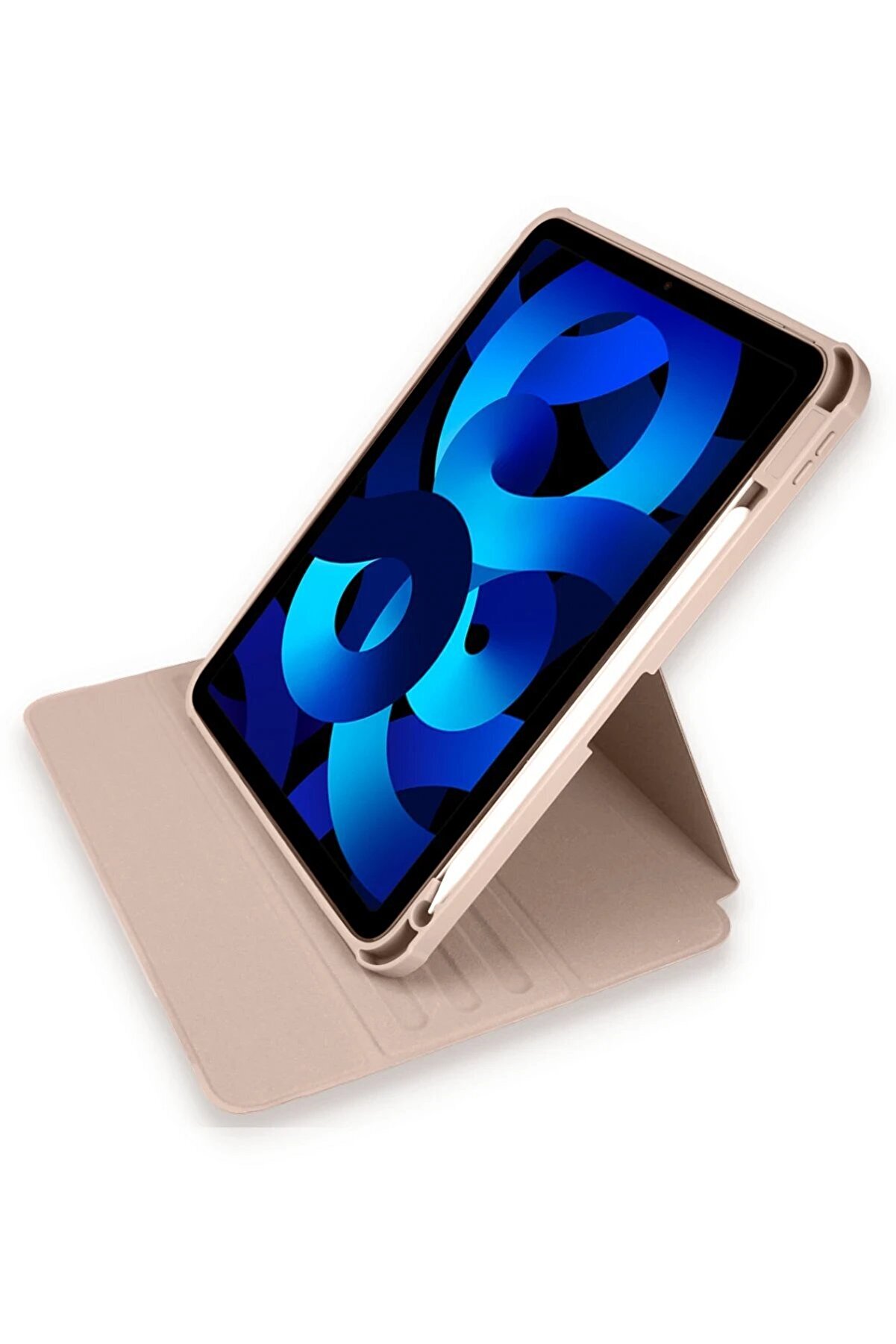 İpad Pro 11 (2021) Kılıf Starli̇ng 360 Kalemli̇kli̇ Tablet Kılıf - Rose Gold - Dropx6164-7523