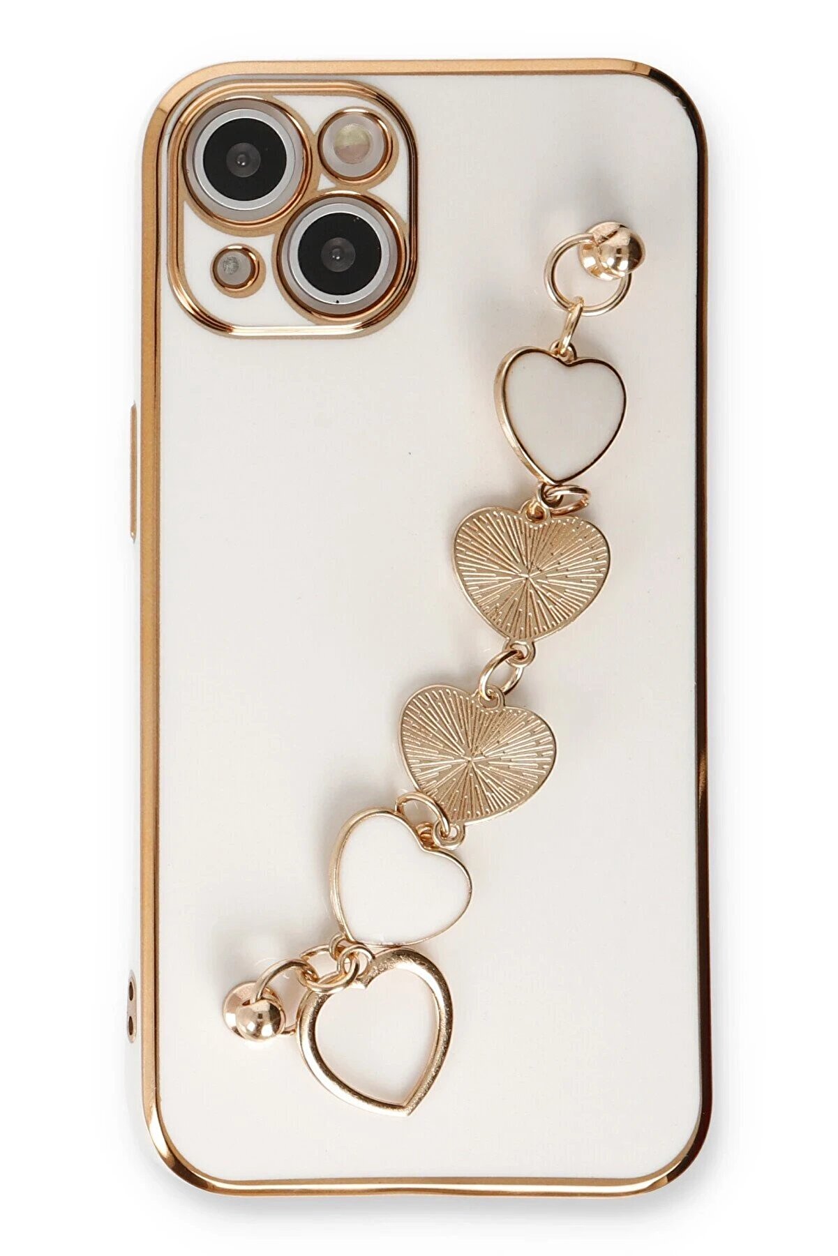 İphone 14 Plus Kılıf Esi̇la Si̇li̇kon - Beyaz - Dropx5560-6239