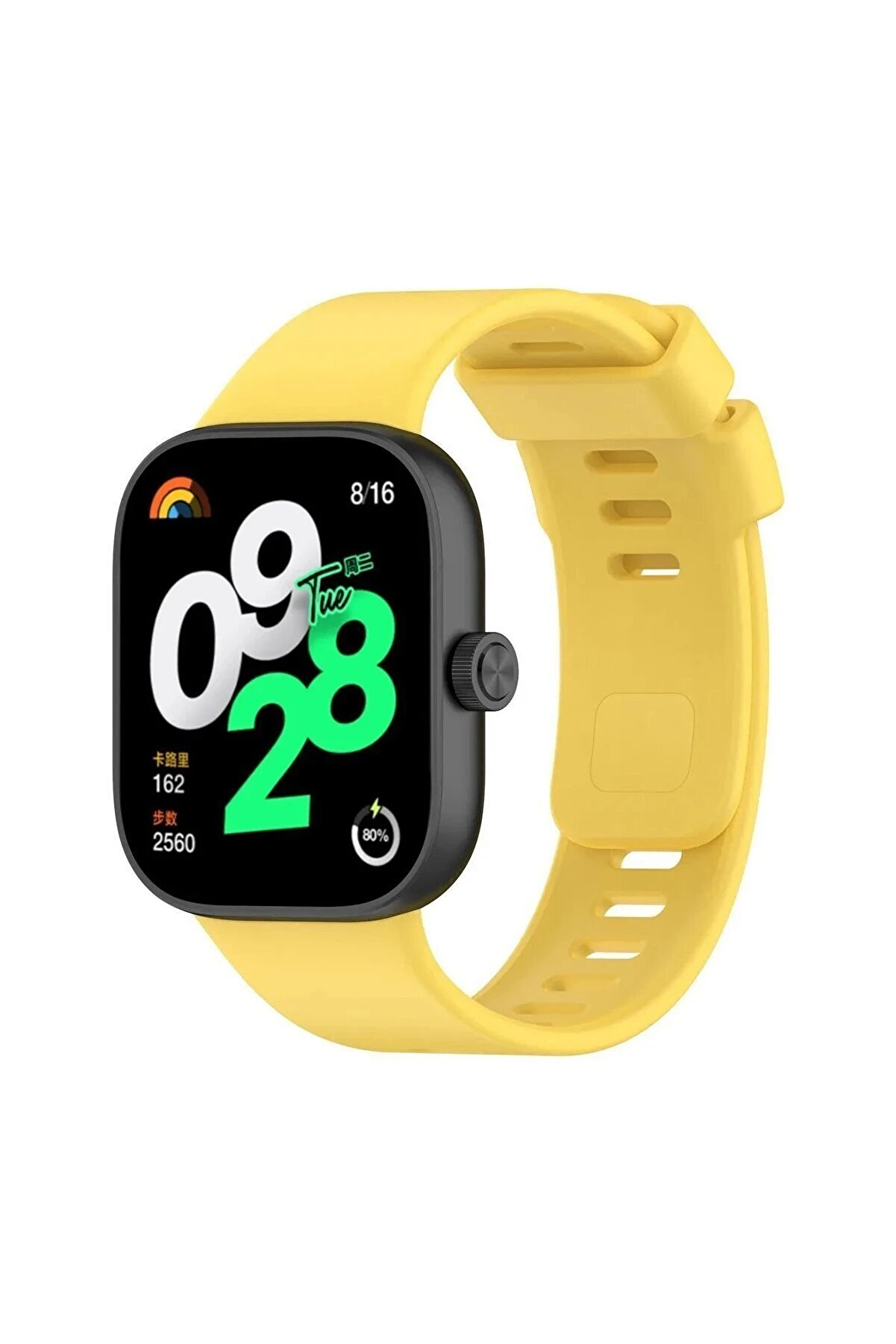 CepteToptan Xiaomi Redmi Watch 4 Klasik Kordon - Sarı - DROPX5320-8003