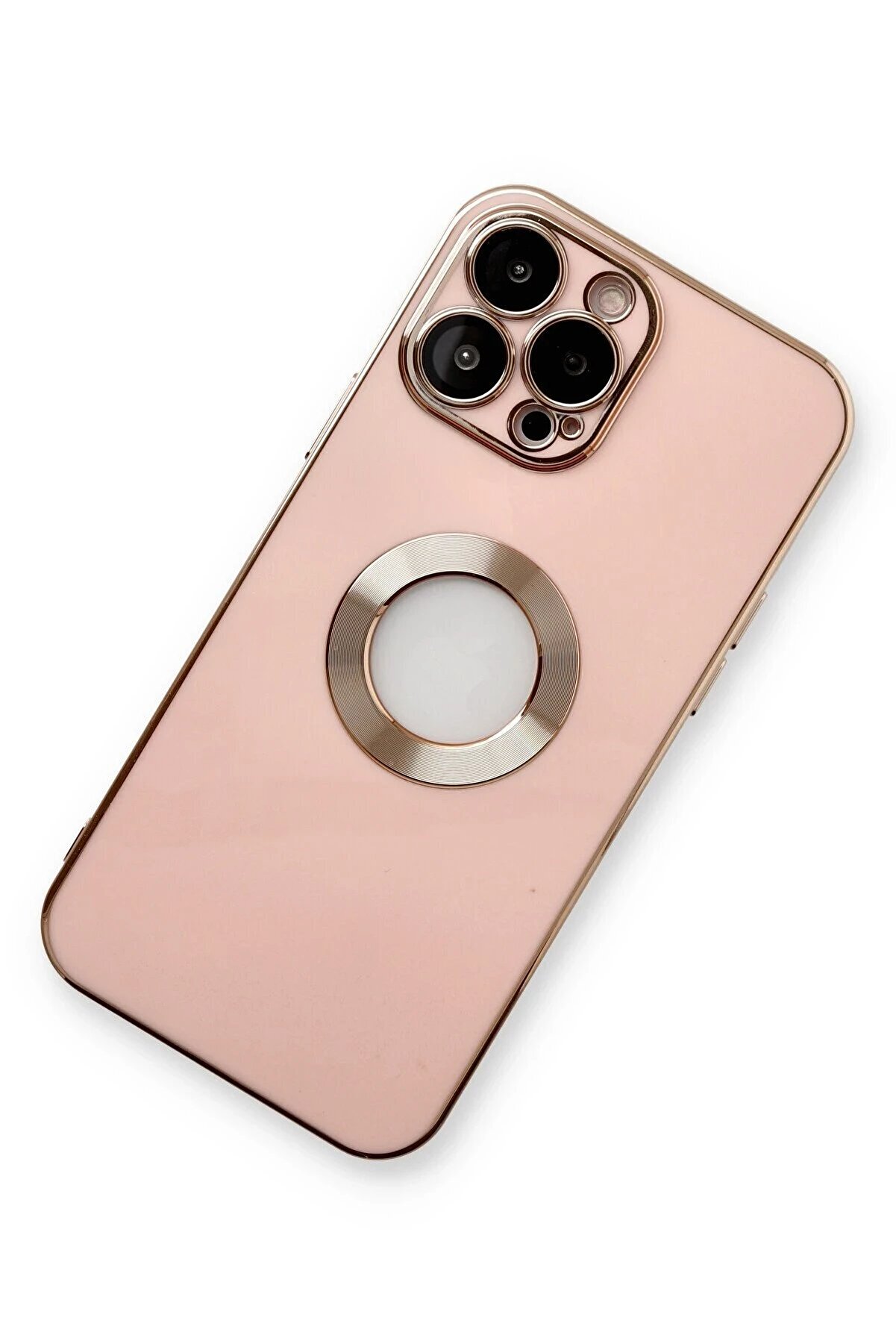 İphone 13 Pro Max Kılıf Store Si̇li̇kon - Pembe - Dropx9257-8085