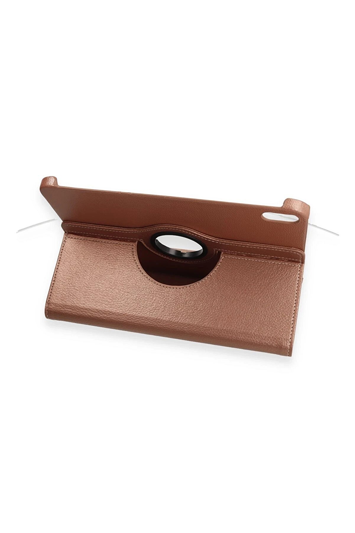 İpad 2022 10.9 (10.Nesi̇l) Kılıf 360 Tablet Deri̇ Kılıf - Rose Gold - Dropx2734-1505