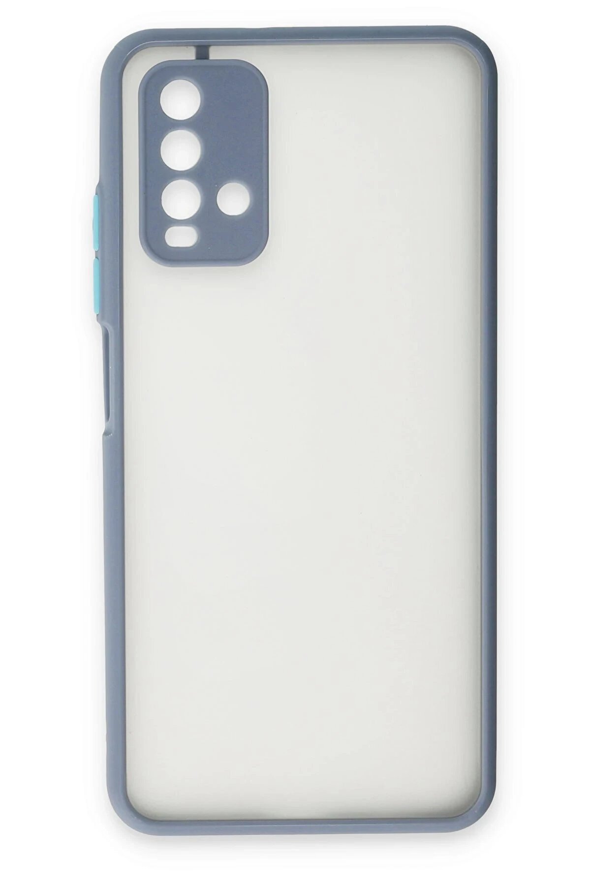 CepteToptan Xiaomi Redmi 9T Kılıf Montreal Silikon Kapak - Gri - DROPX3658-1280