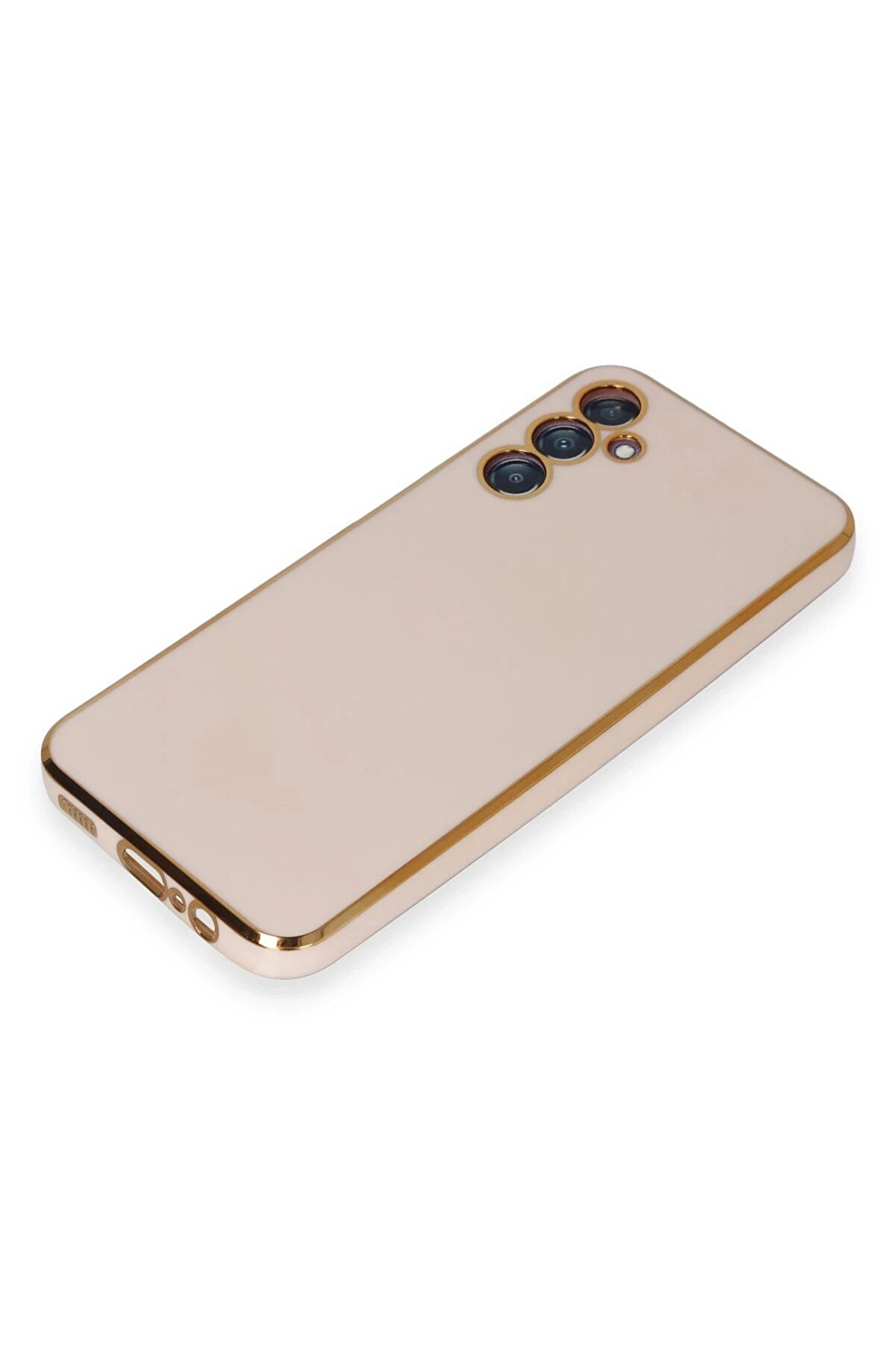 Samsung Galaxy M14 5G Kılıf Volet Si̇li̇kon - Pembe - Dropx6907-5896