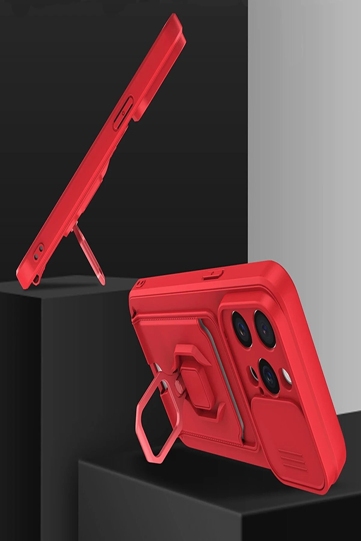 İphone 15 Pro Max Kılıf Zuma Kartvi̇zi̇tli̇ Y&uuml;z&uuml;kl&uuml; Si̇li̇kon - Yeşi̇l - Dropx8958-8276