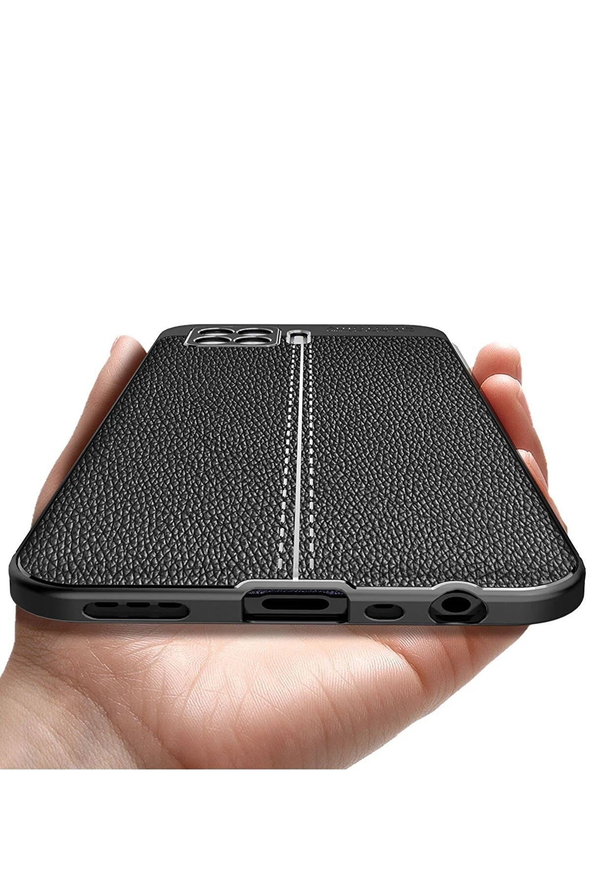 Oppo A73 Kılıf Auto Focus Kapak - Si̇yah - Zets14555-3173