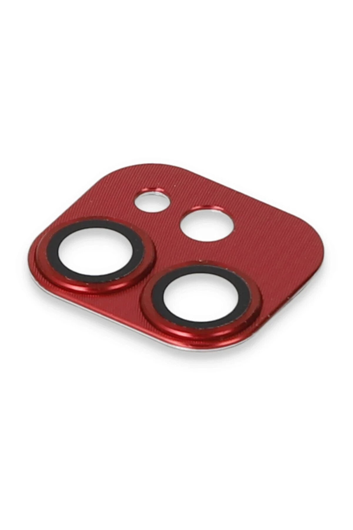 İphone 11 Pers Alümi̇nyum Kamera Lens - Kırmızı - Dropx9589-8262