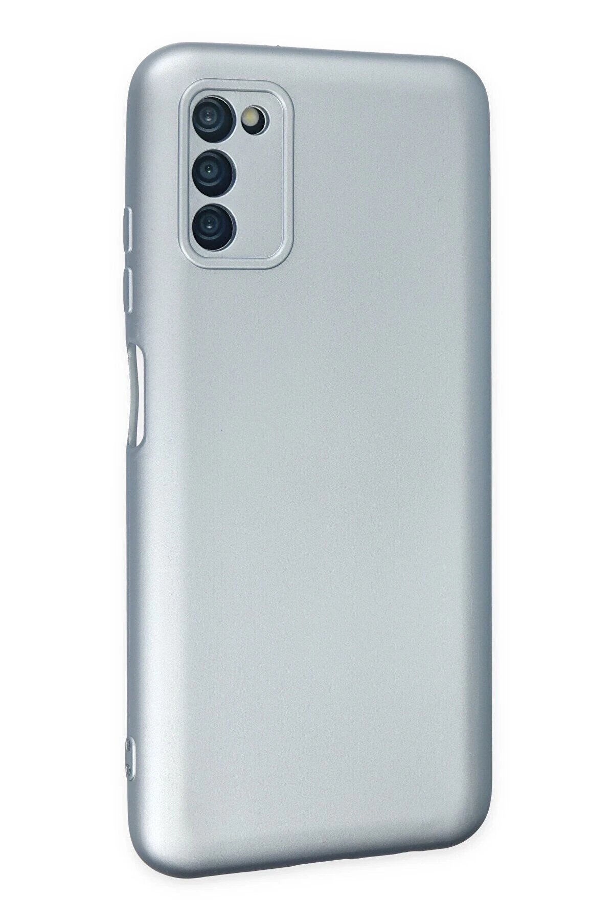 Samsung Galaxy A03S Kılıf Nano İ&ccedil;i̇ Kadi̇fe Si̇li̇kon - Sky Blue - Dropx7276-8728