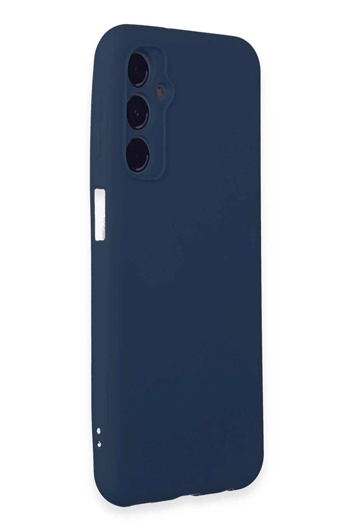 Samsung Galaxy M34 5G Kılıf Fi̇rst Si̇li̇kon - Laci̇vert - Dropx5788-8817