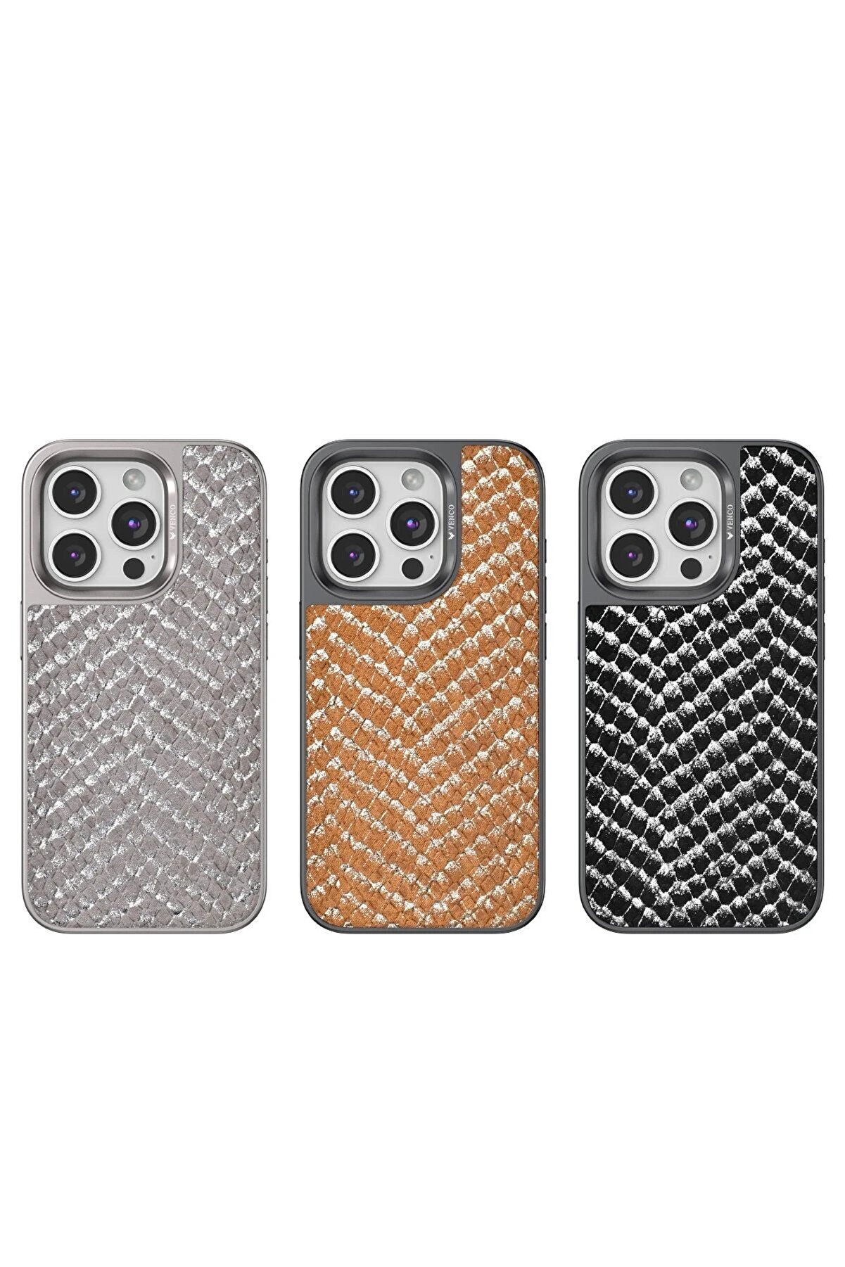 İphone 14 Pro Vi̇per Kapak - Kahverengi̇ - Dropx7676-5682