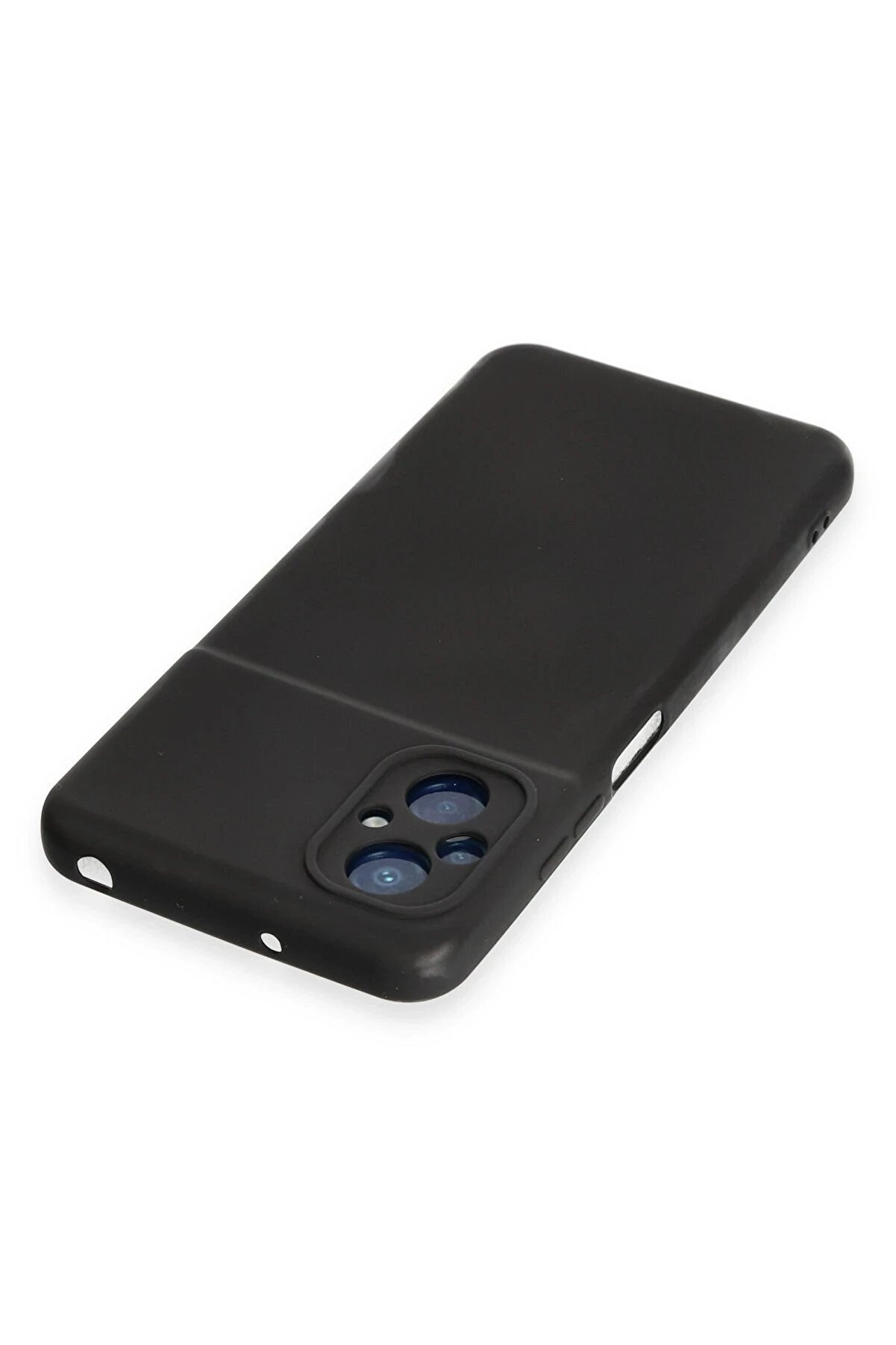 Xi̇aomi̇ Poco M5 Kılıf Nano İçi̇ Kadi̇fe Si̇li̇kon - Si̇yah - Dropx6225-9842