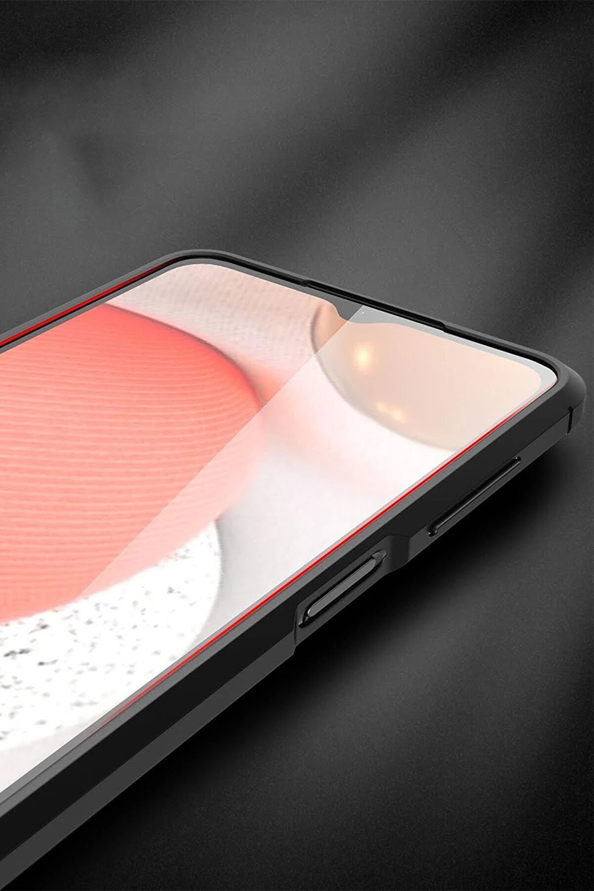 Samsung Galaxy A12 Kılıf Auto Focus Kapak - Laci̇vert - Dropx8735-8391