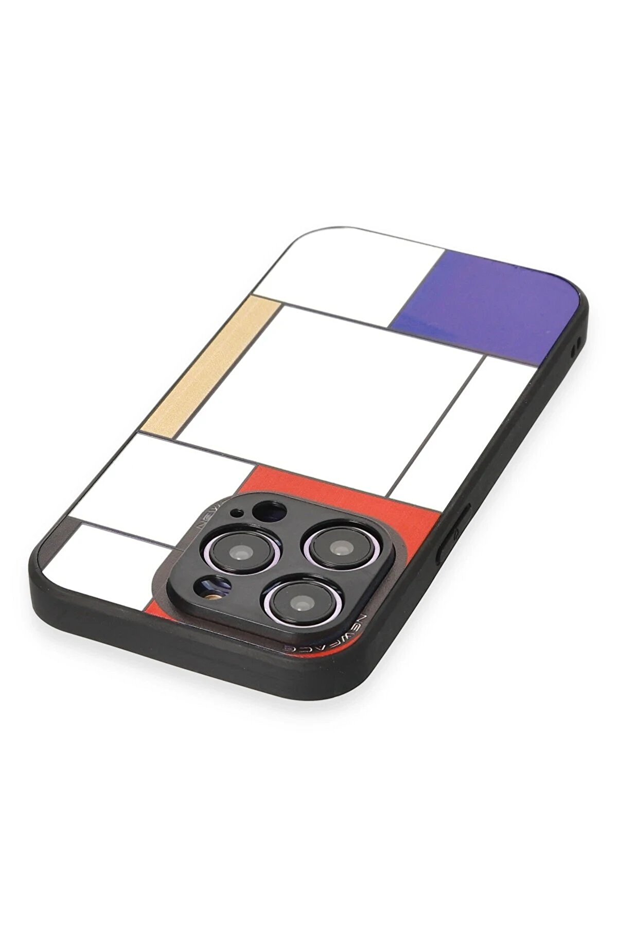 İphone 12 Pro Max Kılıf Mi̇rror Desenli̇ Kapak - Mi̇rror - 9 - Dropx8829-8810