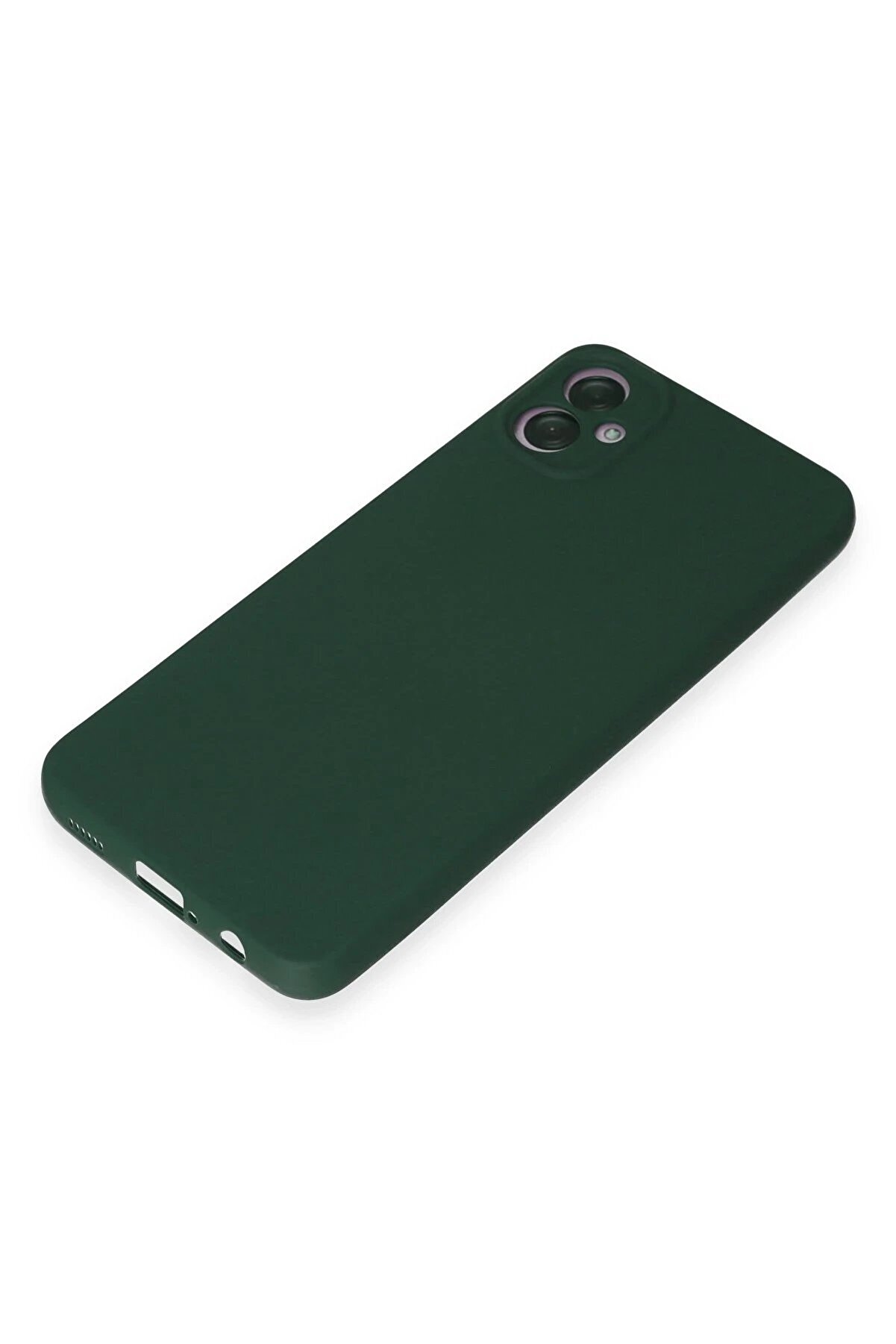 Samsung Galaxy A05 Kılıf Fi̇rst Si̇li̇kon - Koyu Yeşi̇l - Dropx7614-3524