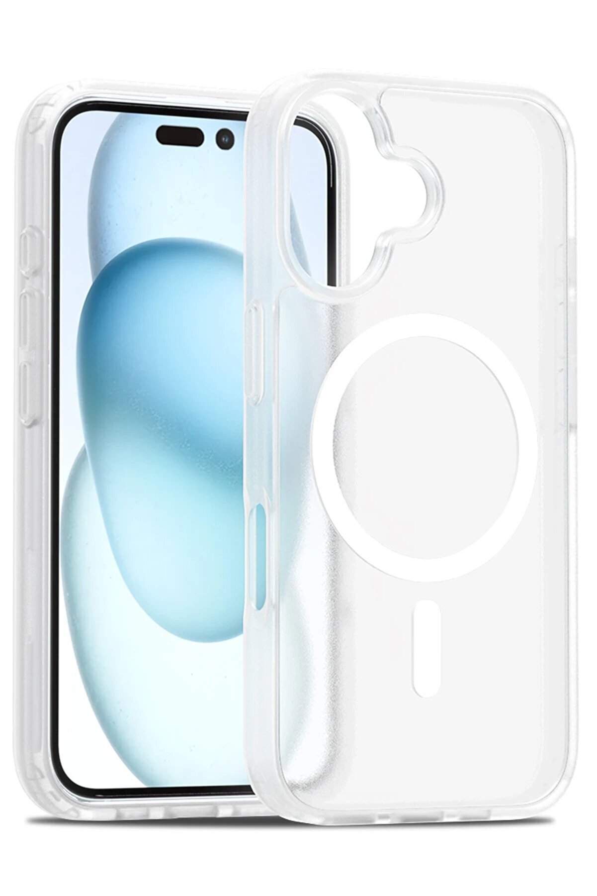 İphone 16 Plus Jota Magsafe Kapak - Şeffaf - Dropx6994-4957