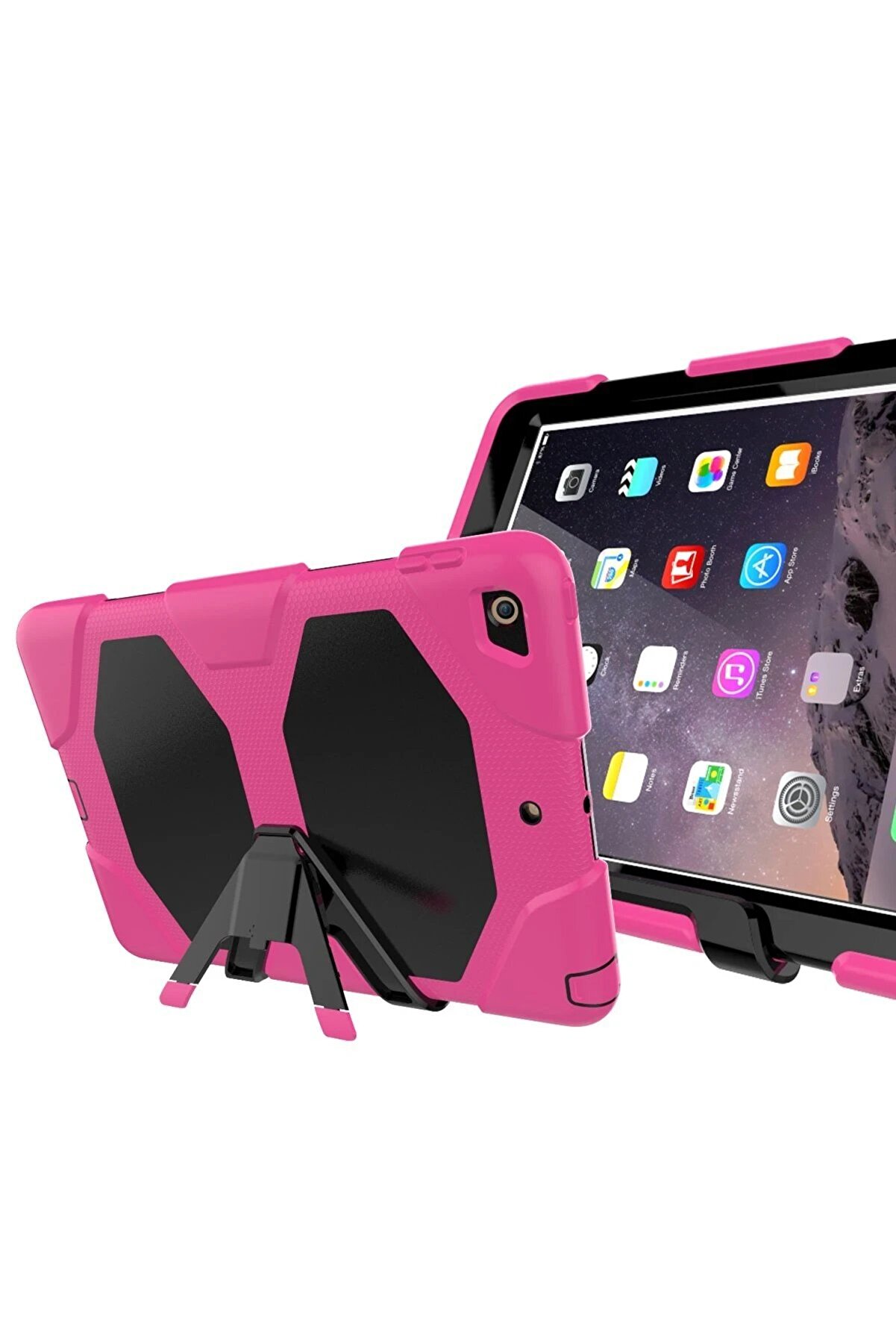 İpad 5 Ai̇r 9.7 Kılıf Gri̇ffi̇n Tablet Kapak - Pembe - Dropx3828-6092