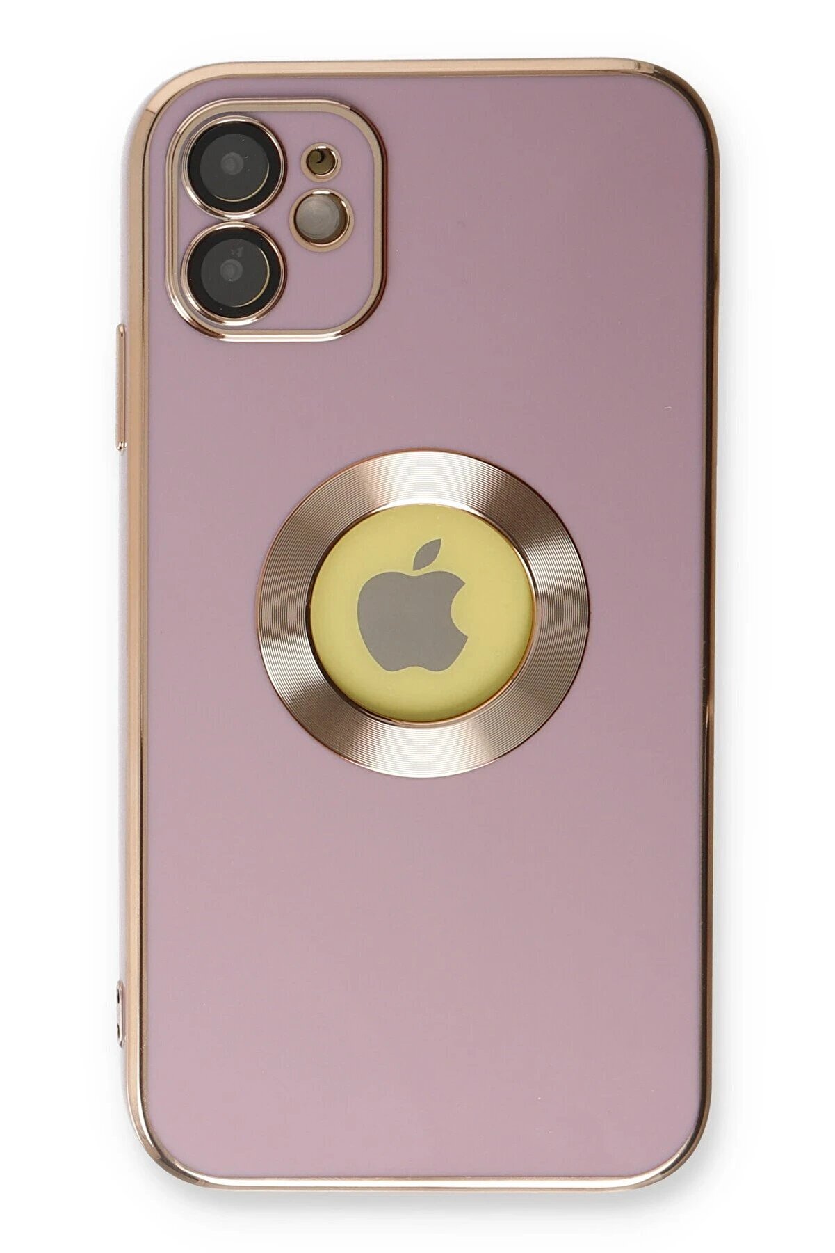 İphone 12 Kılıf Store Si̇li̇kon - Mor - Dropx9959-9496