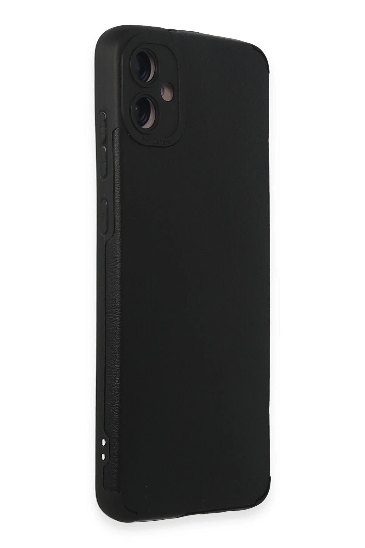Samsung Galaxy A05 Kılıf Loop Deri̇ Si̇li̇kon - Si̇yah - Dropx6300-8166