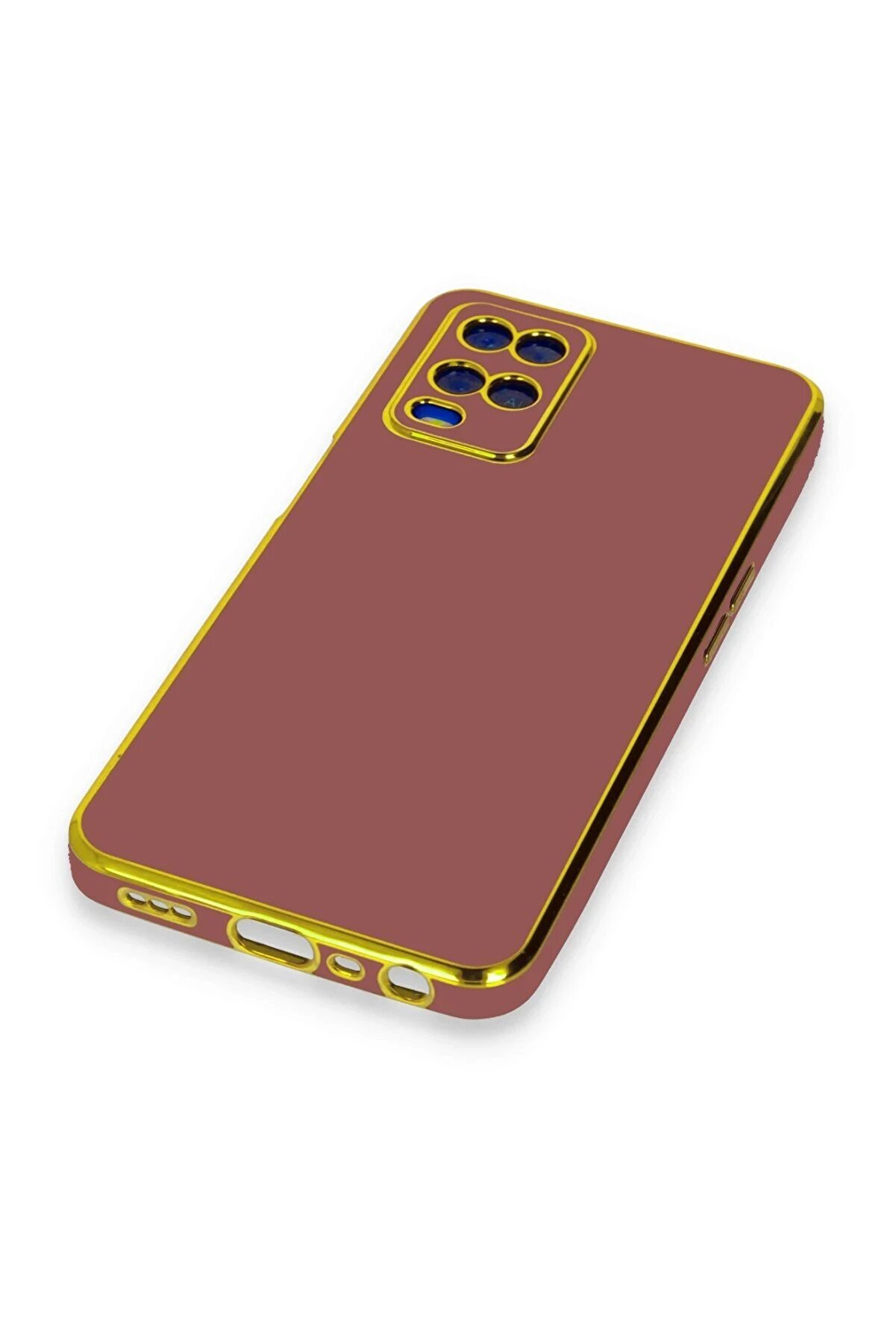 Oppo A54 4G Kılıf Volet Si̇li̇kon - Kırmızı - Dropx8810-1316