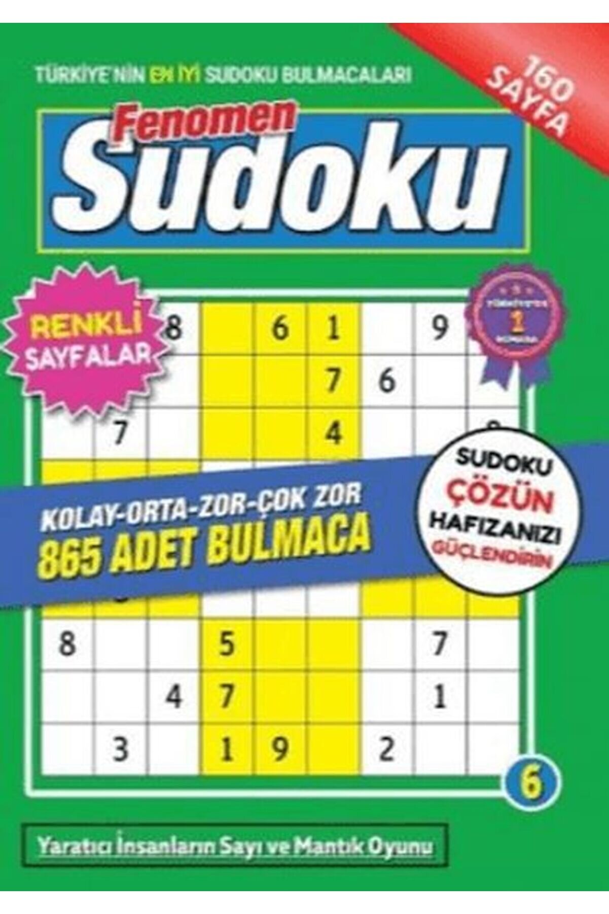 Karatay Yayınları Fenomen Sudoku 6